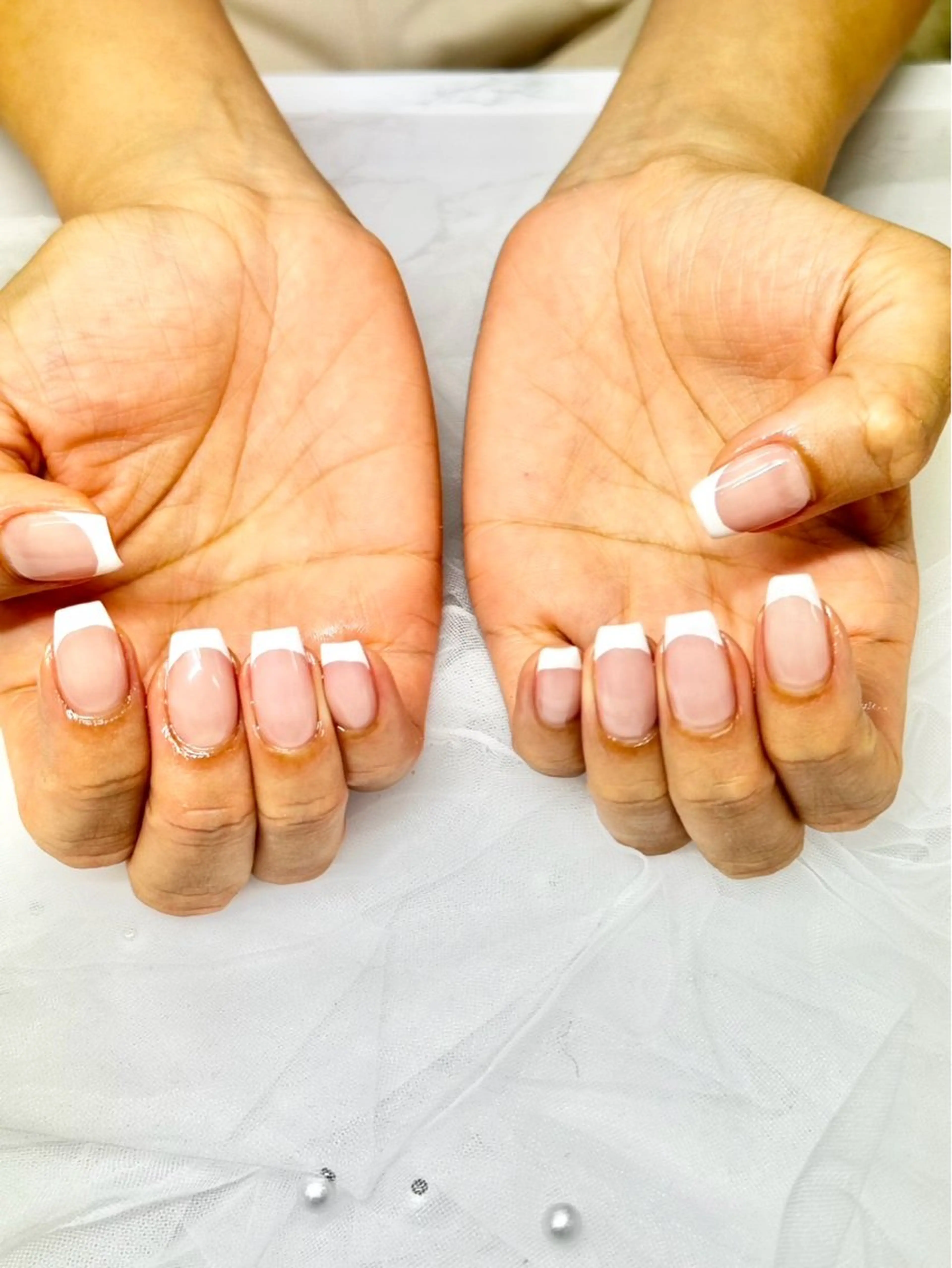 フレンチネイルの写真