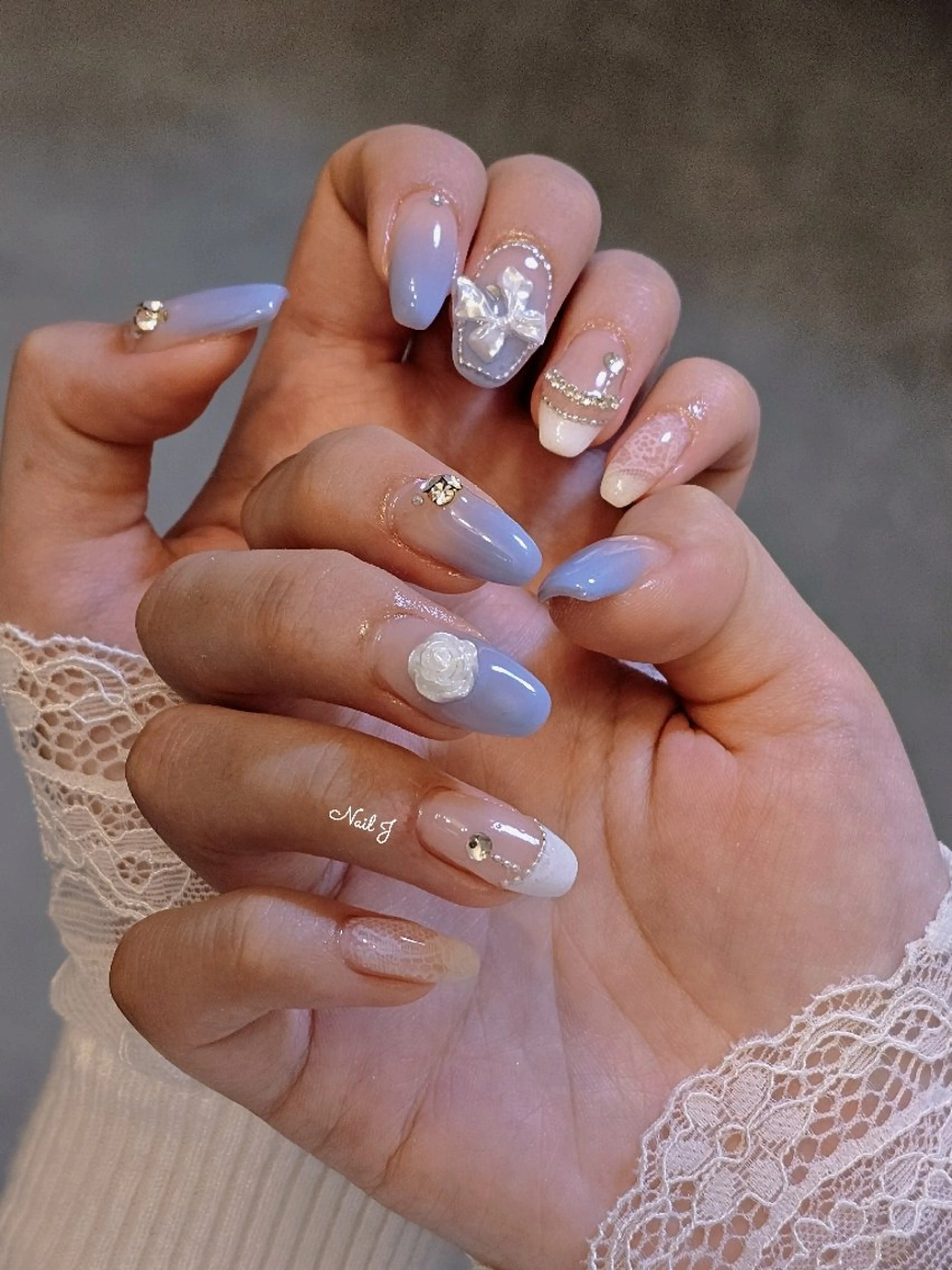 ネイル 持ち込み ハンドネイル Nail Jのネイルデザイン