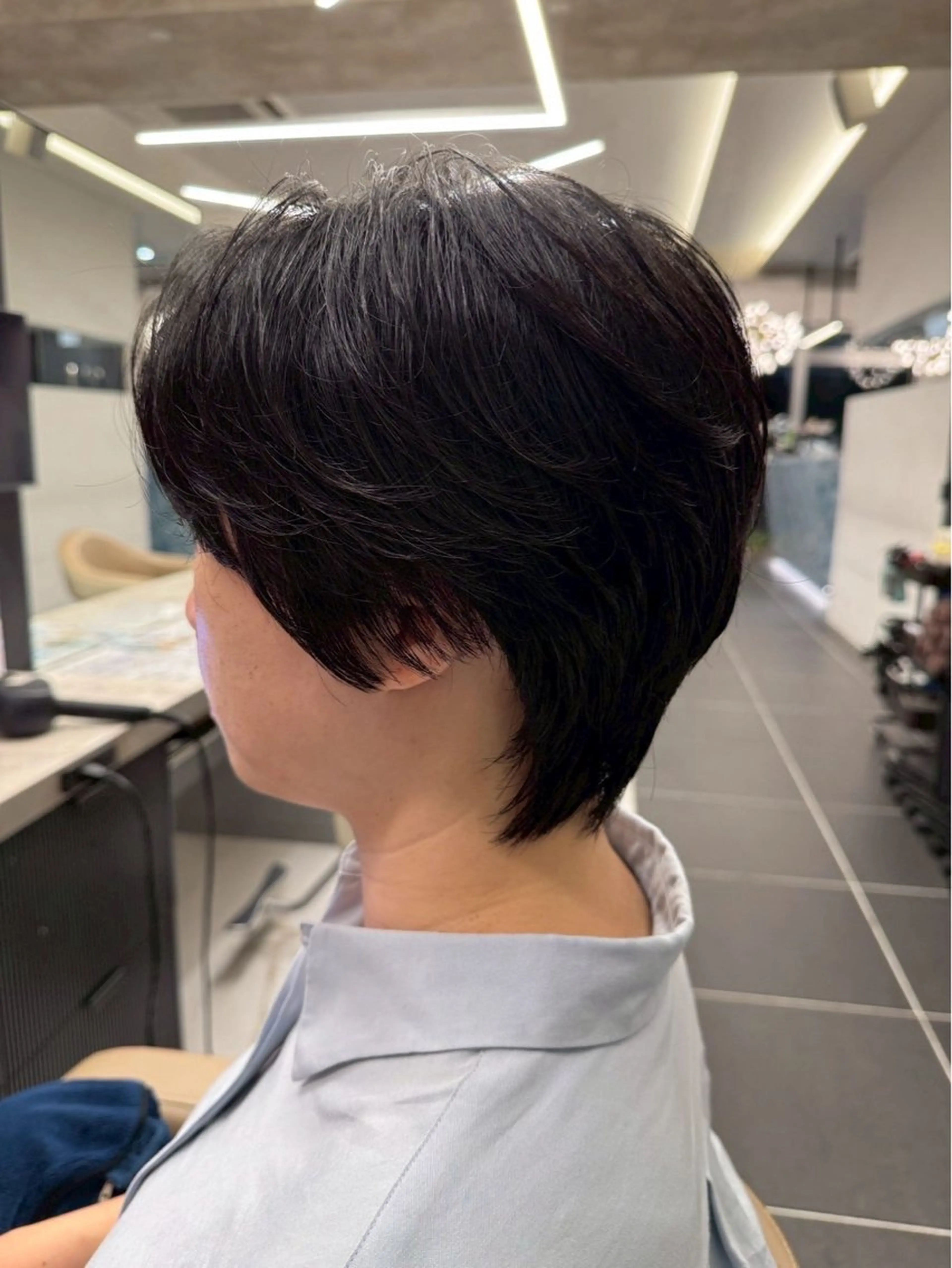 ショート くびれヘア ショートヘア ウルフカット 白髪手術/ショート /浦和⭐️Ryu⭐️のヘアスタイル