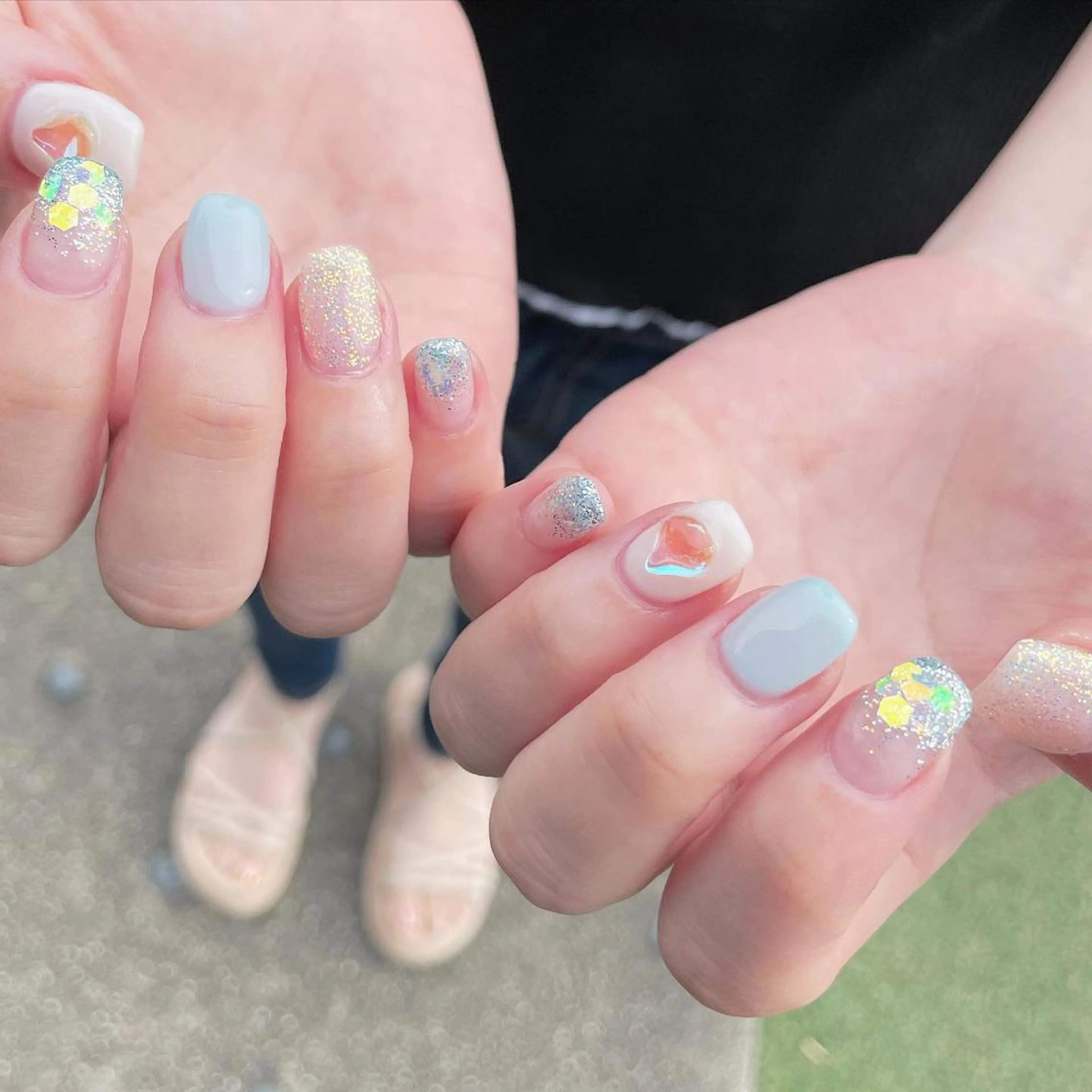 ネイル 加瀬 アンジェリーのネイルデザイン