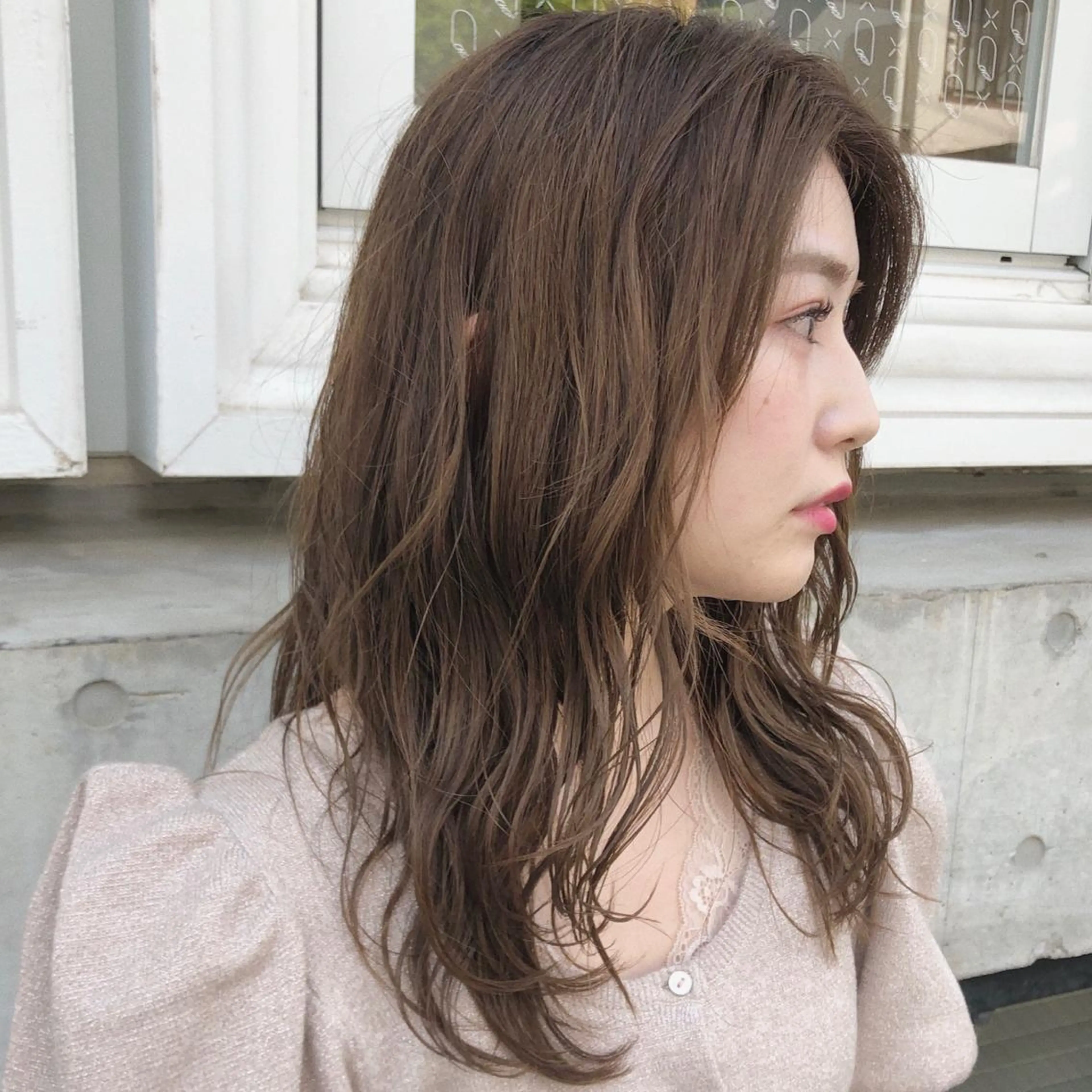 セミロング 冨木 雄斗のヘアスタイル