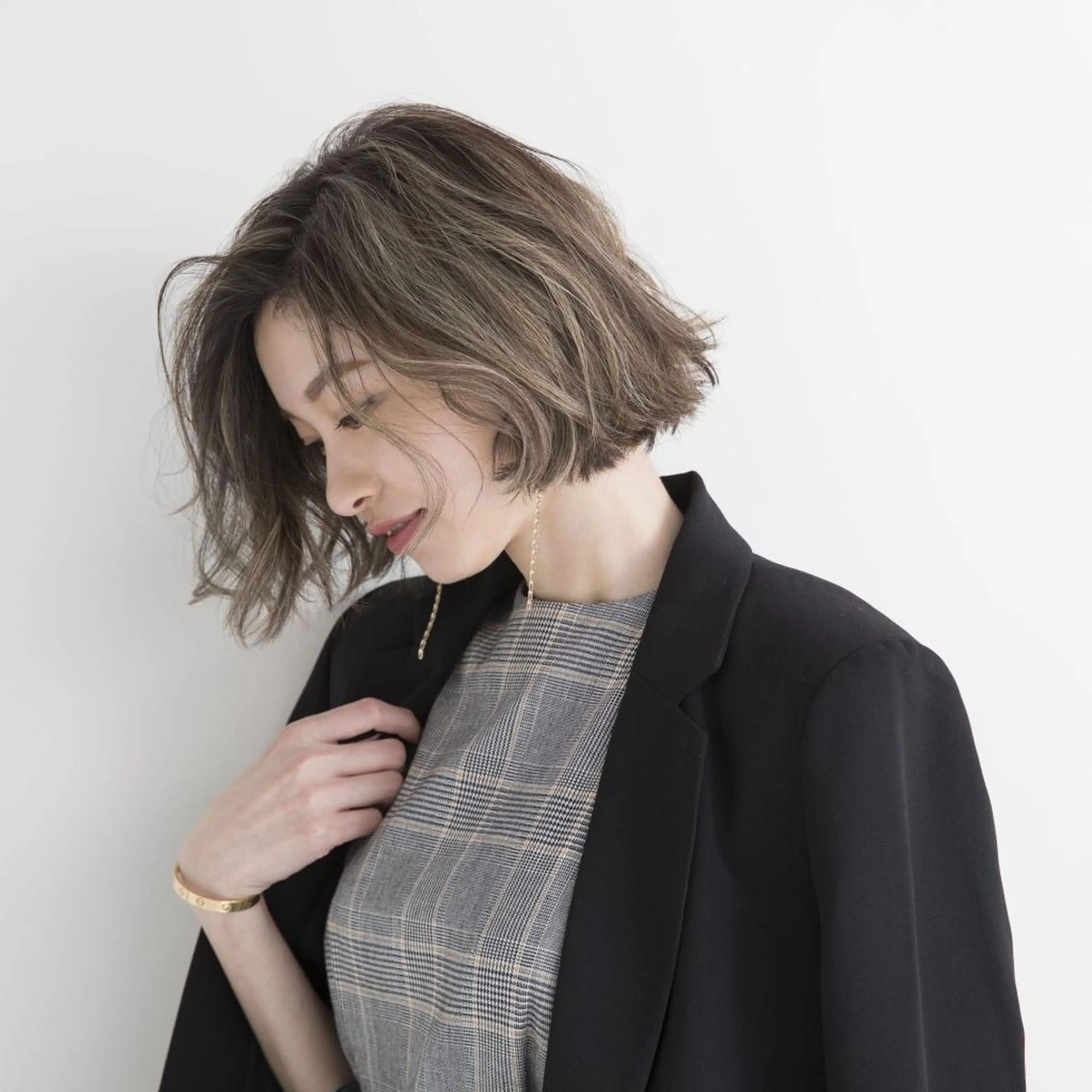 ショート カット パーマ 縮毛矯正 トリートメント ✨髪質改善美容師✨ Less シバタのヘアスタイル