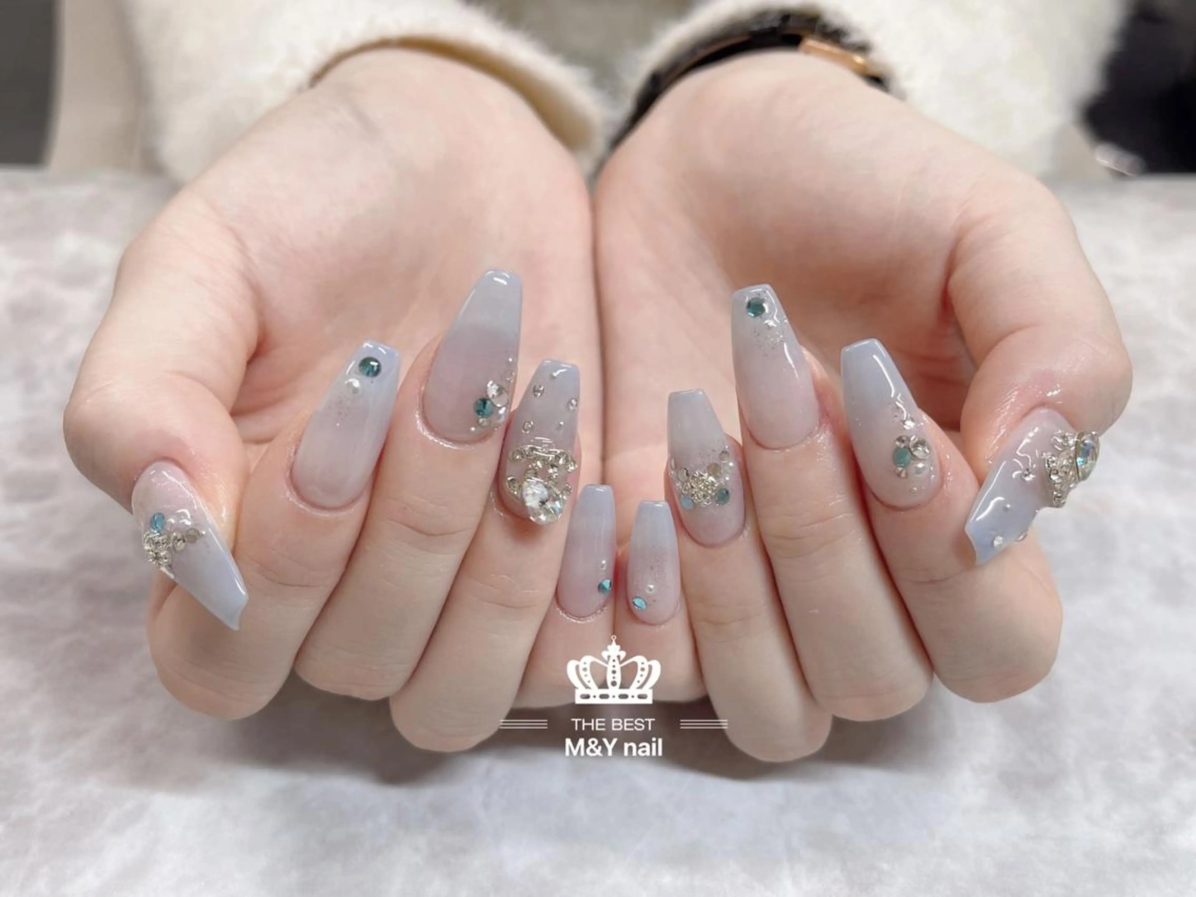 カラー ネイル ハンドネイル ハンドケア M&Y NailSalonのネイルデザイン