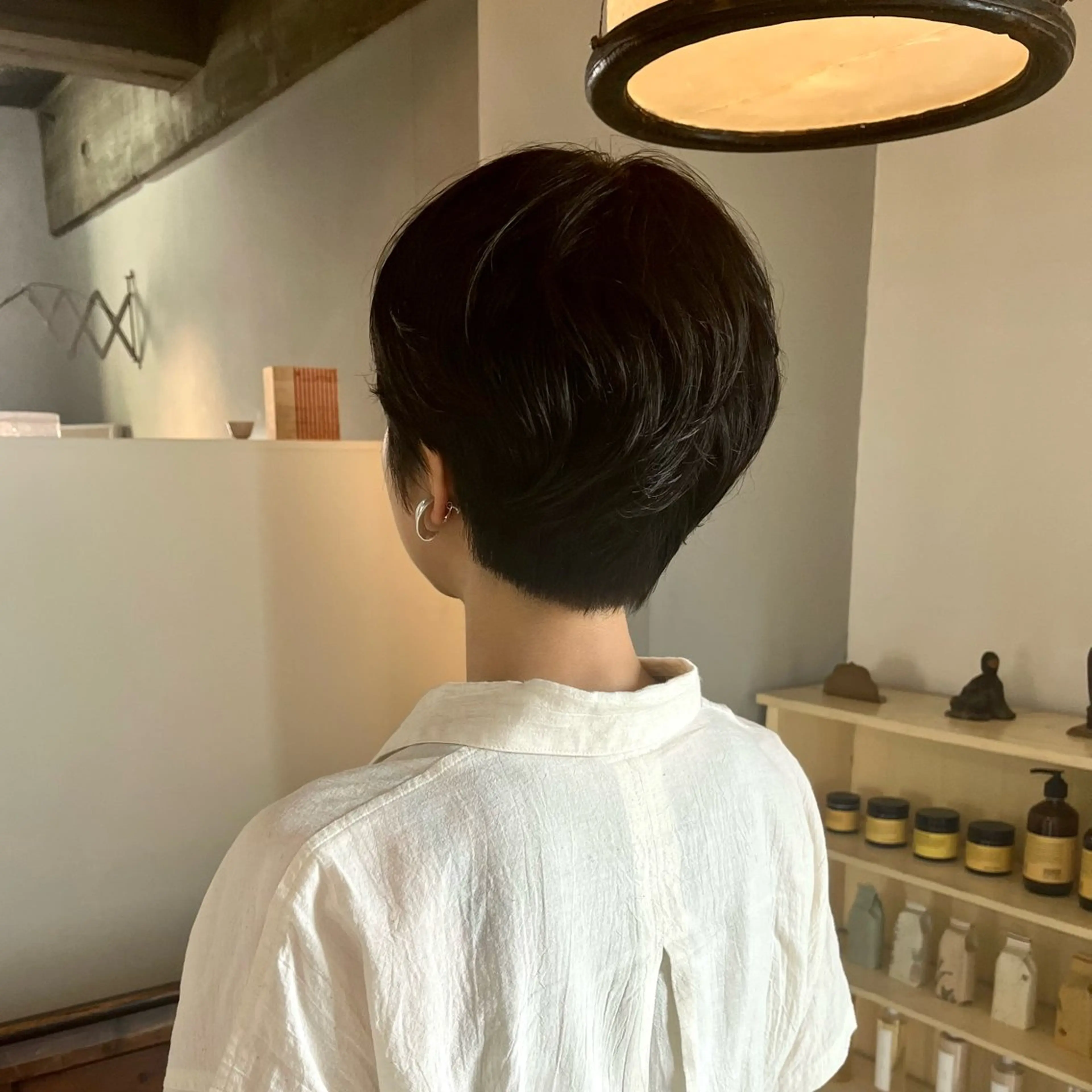 ショート パーマ くせ毛 room3 なおこのヘアスタイル