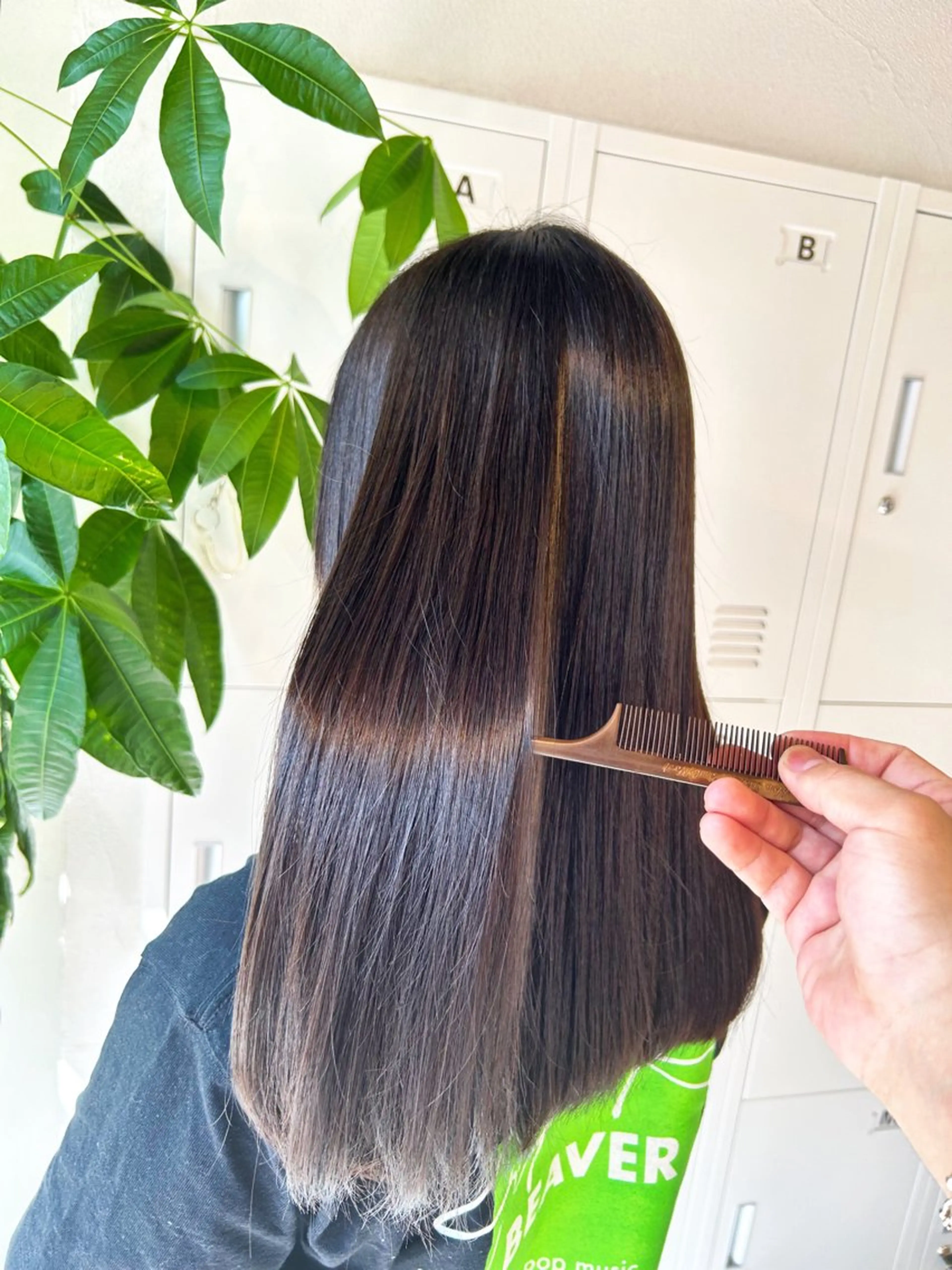 ロング カラー カット ヘアカラー パーマ 縮毛矯正 トリートメント 🌿艶髪透明感 佐藤遥🌿のヘアスタイル