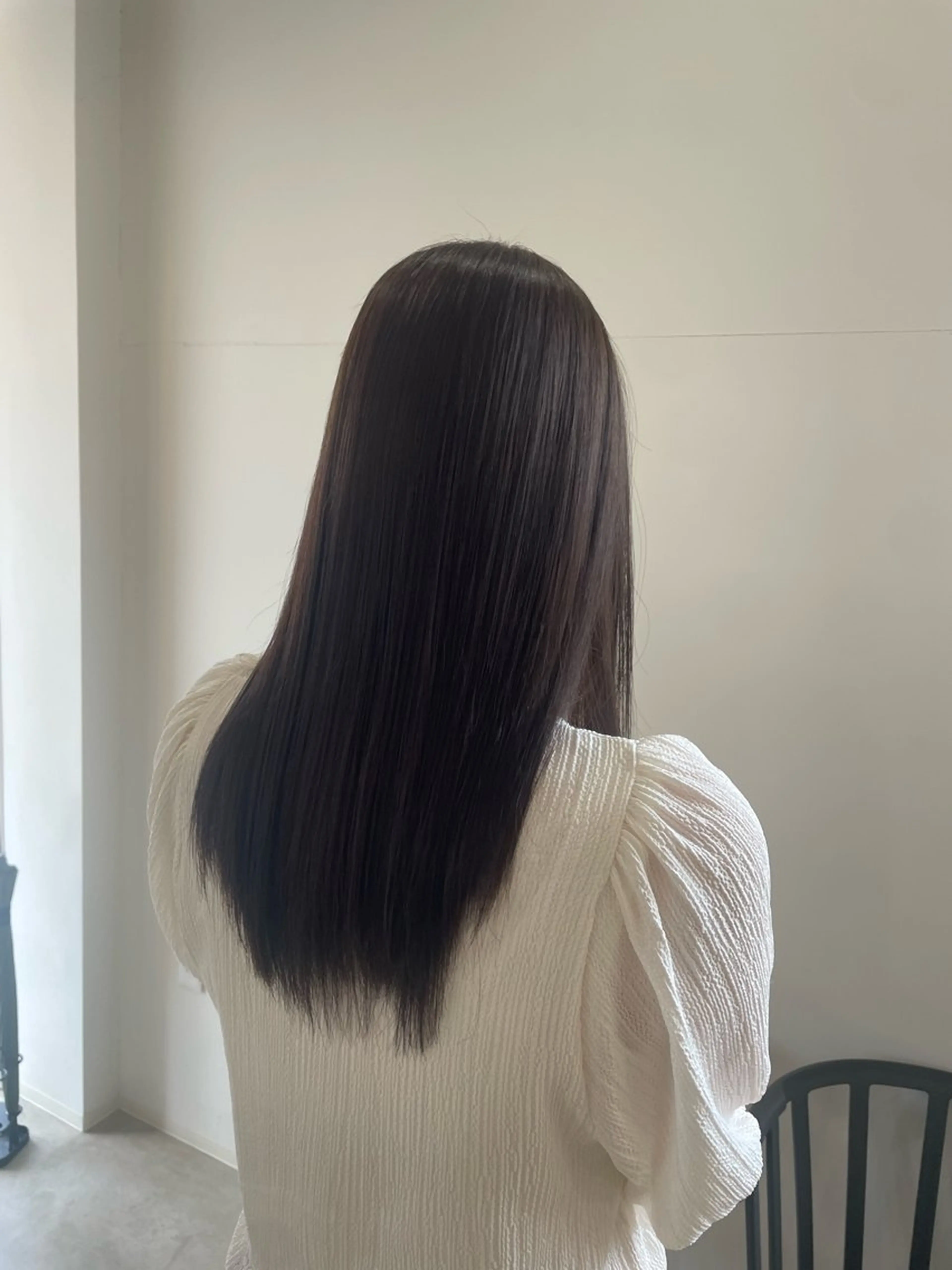 ロング HUE所属・西能 心音のヘアスタイル