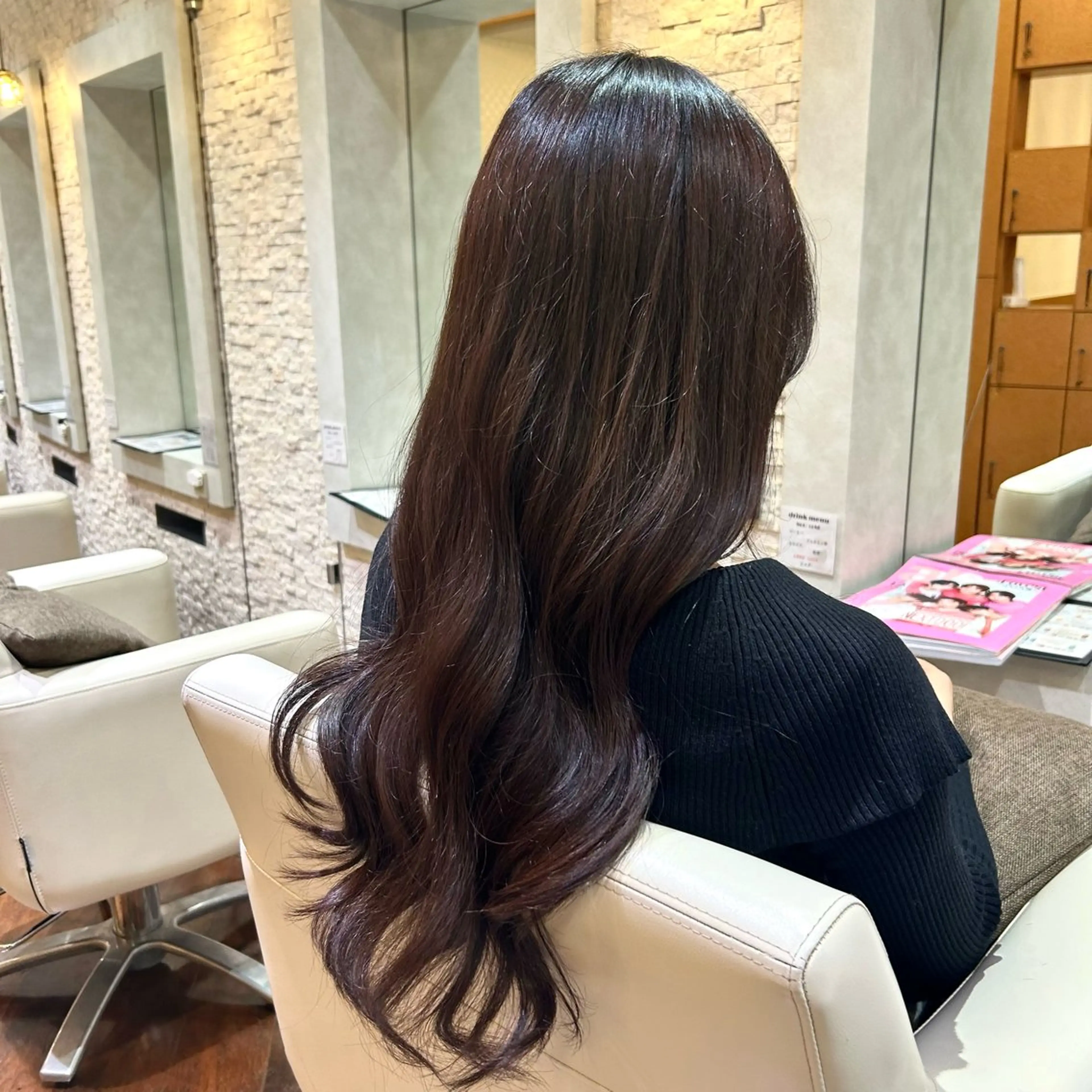 ロング カット ヘアカラー トリートメント 💎五十嵐 千夏💎のヘアスタイル