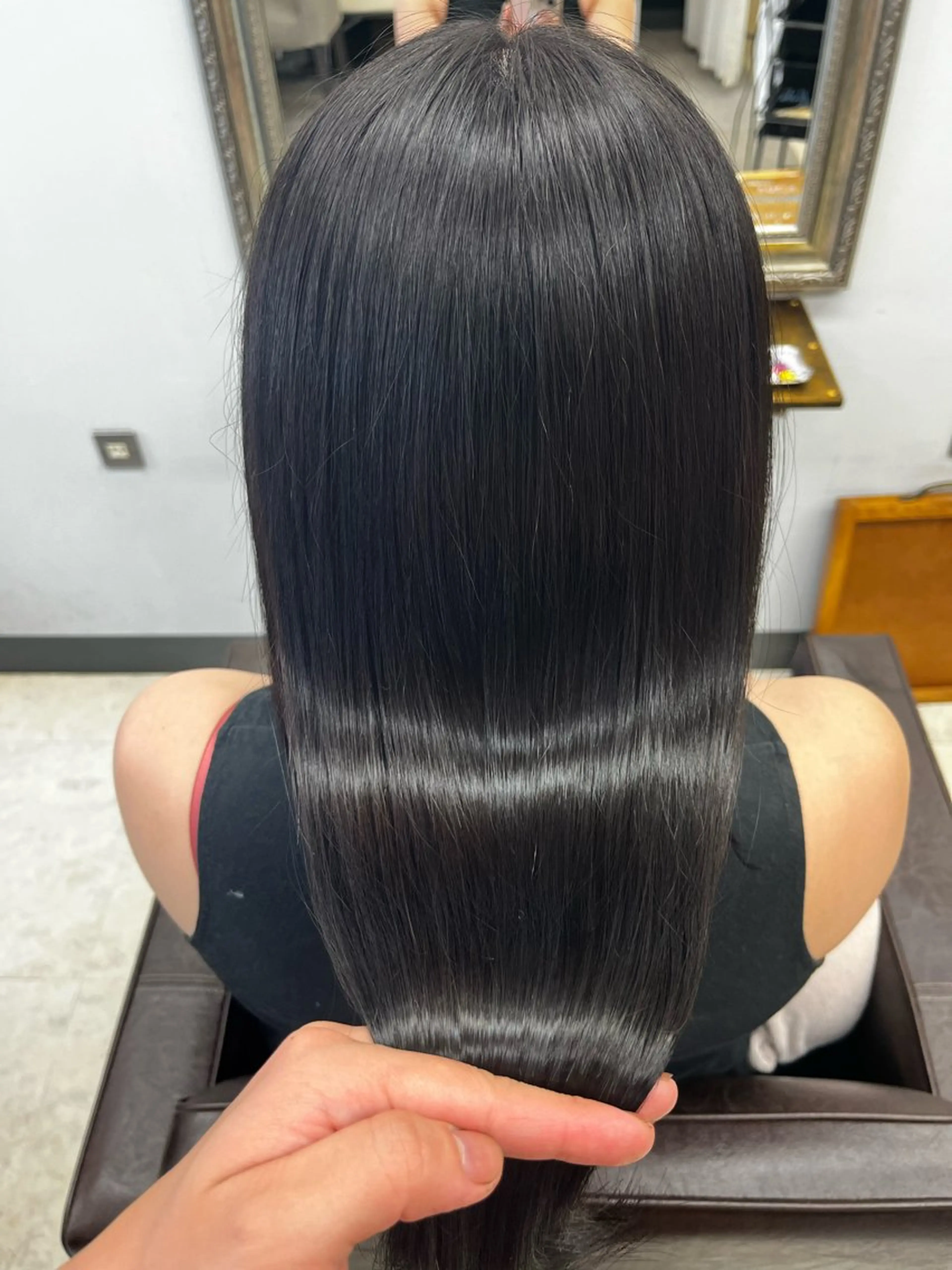 ロング カラー 縮毛矯正 Crescere所属・小島 凜のヘアスタイル