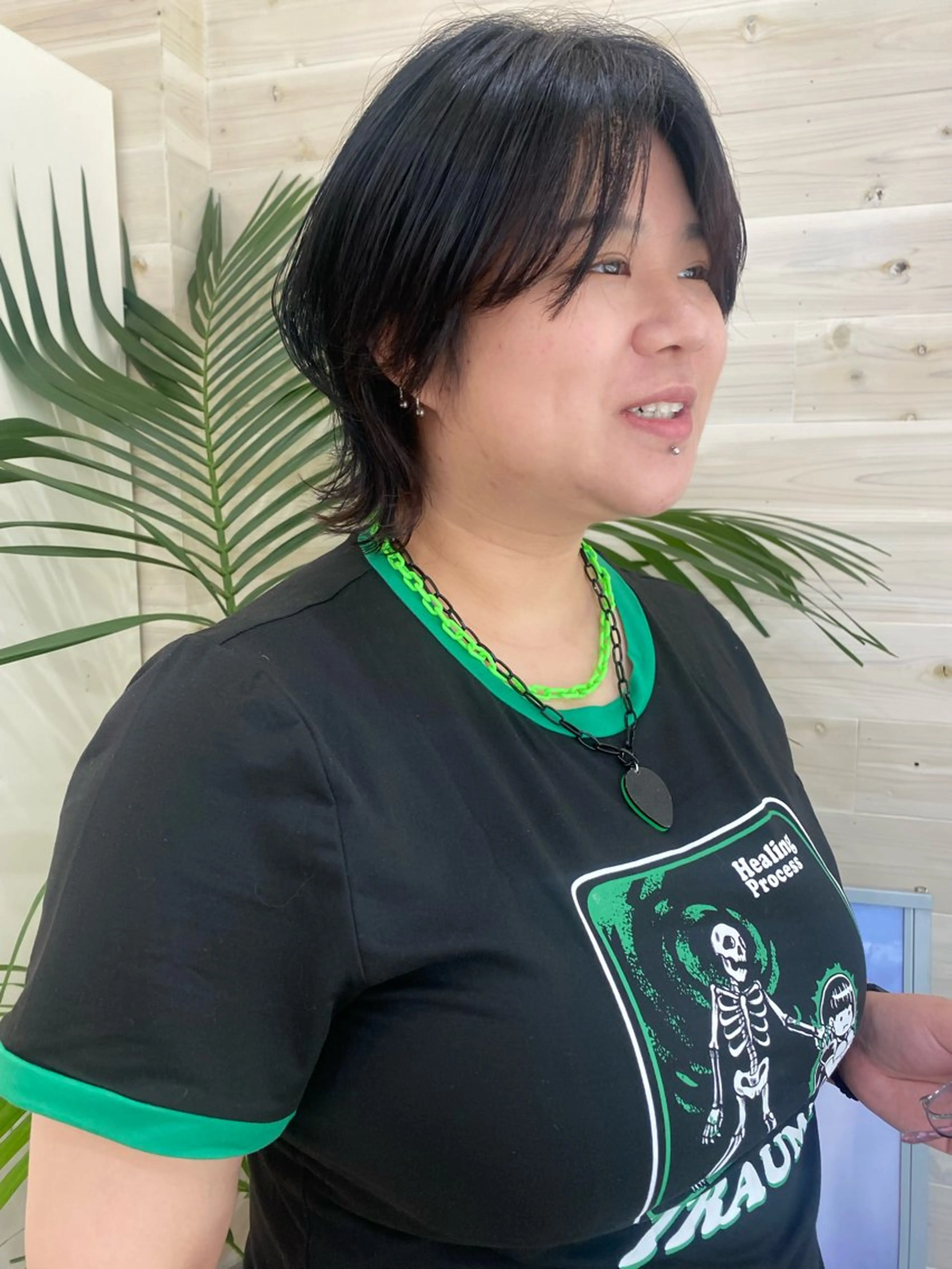 ミディアム ウルフカット 韓国ヘア／艶カラー minamiのヘアスタイル