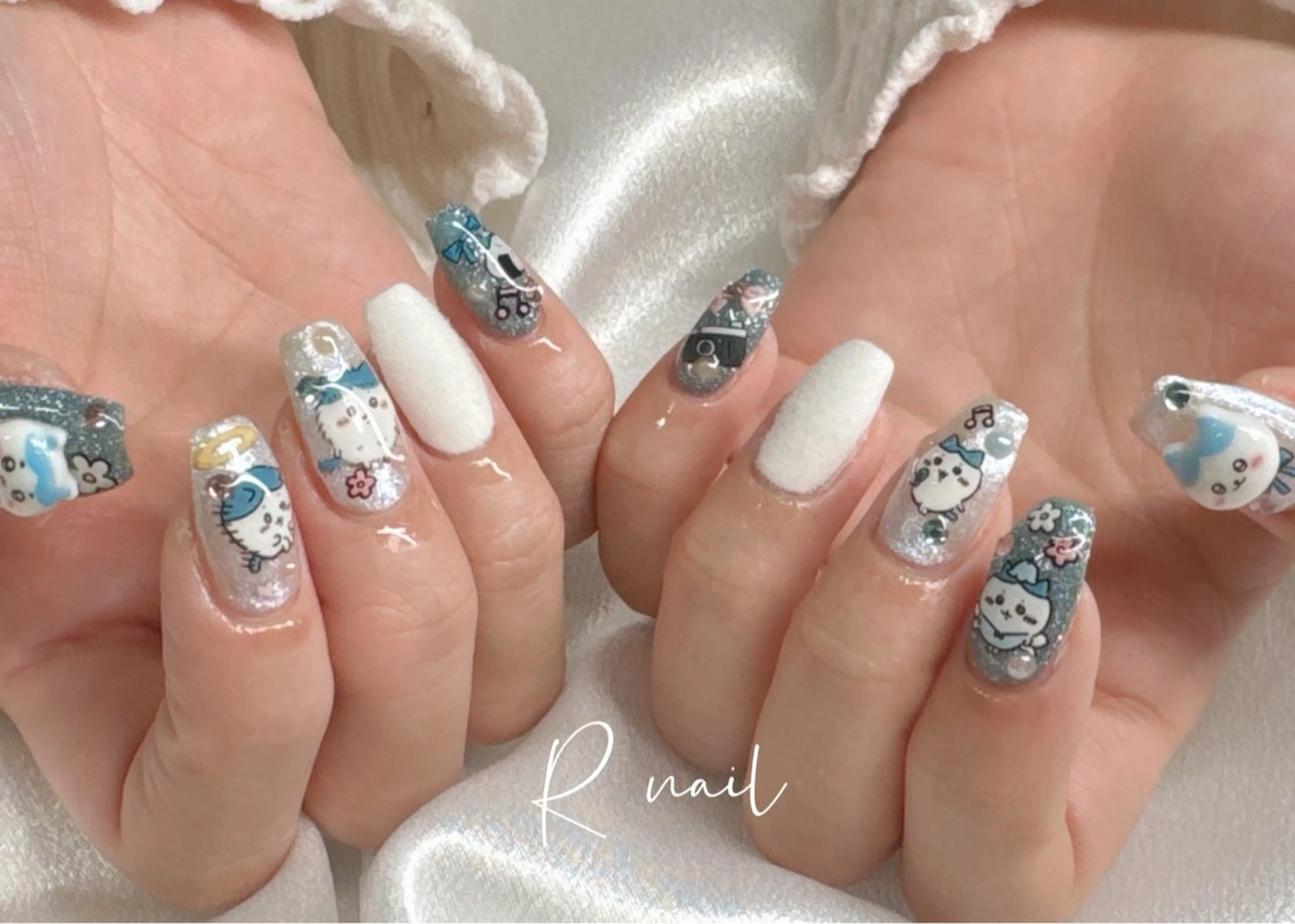 ネイル 持ち込み Rネイルサロン 本八幡店のネイルデザイン