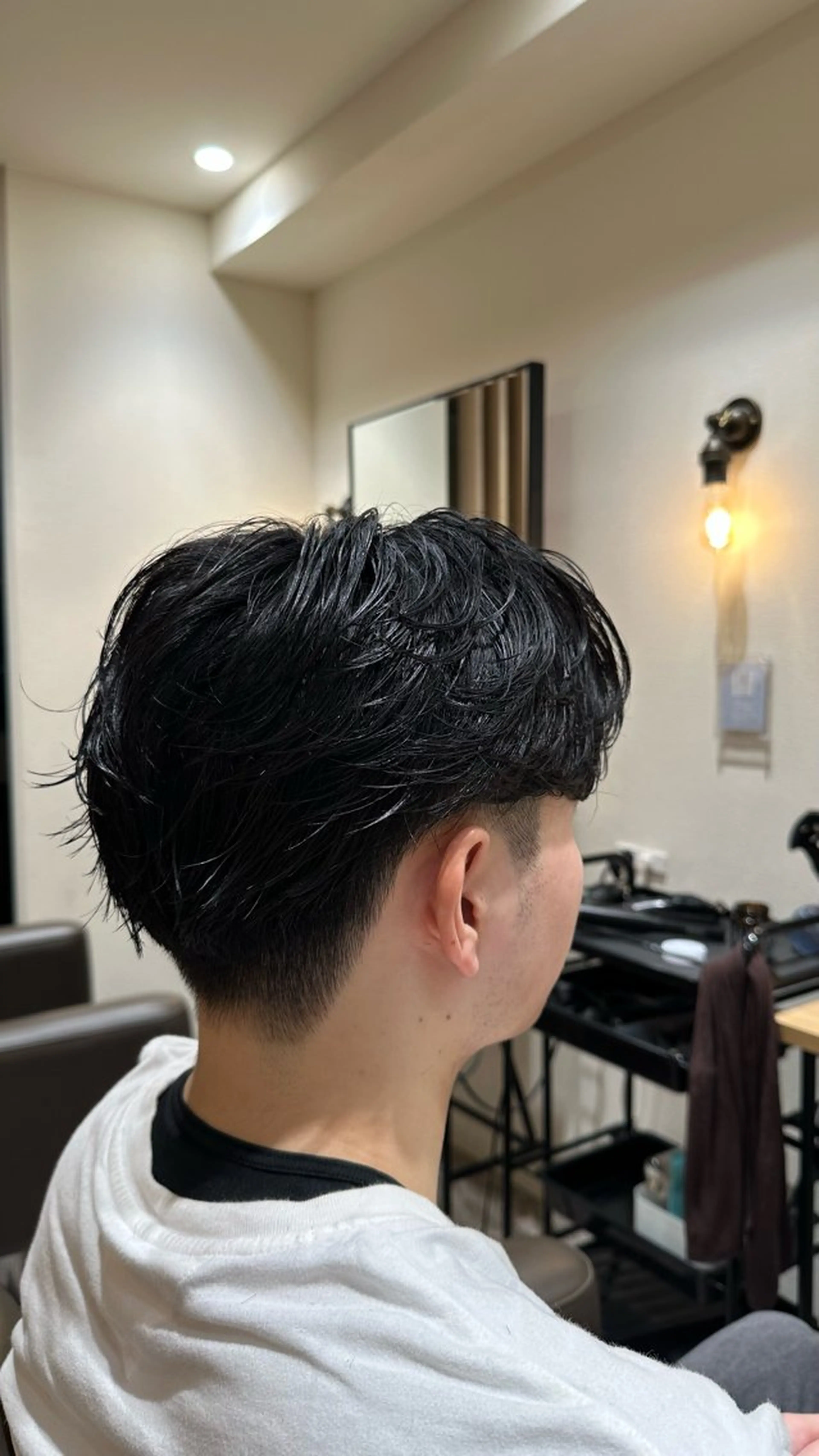 パーマ メンズ カット パーマ 【メンズパーマ】比嘉 啓人のヘアスタイル