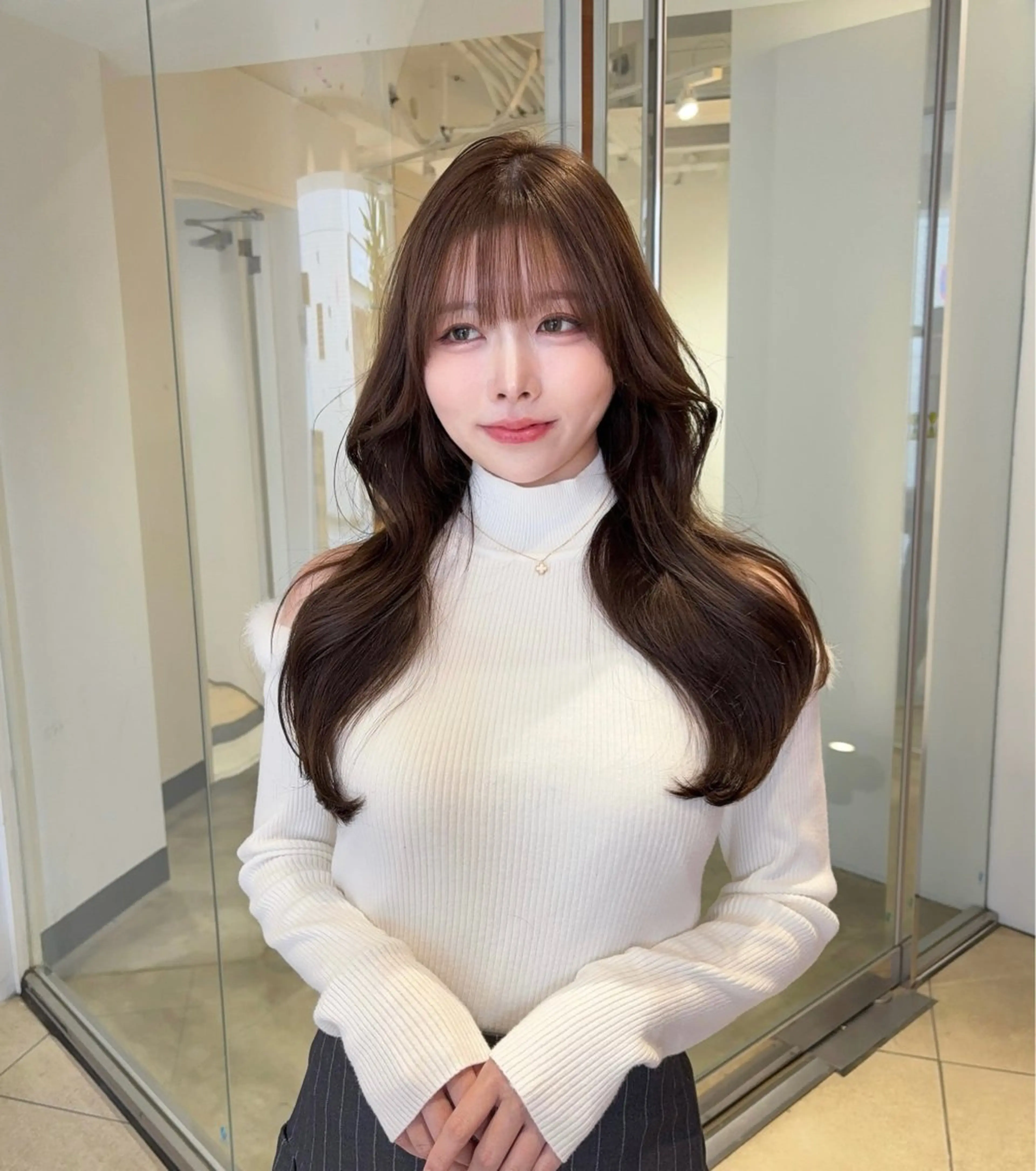 ✨💕【🥇リピーター様人気No.1🥇】骨格、髪質診断カット✂️+艶カラー+クイックトリートメント💕✨の写真