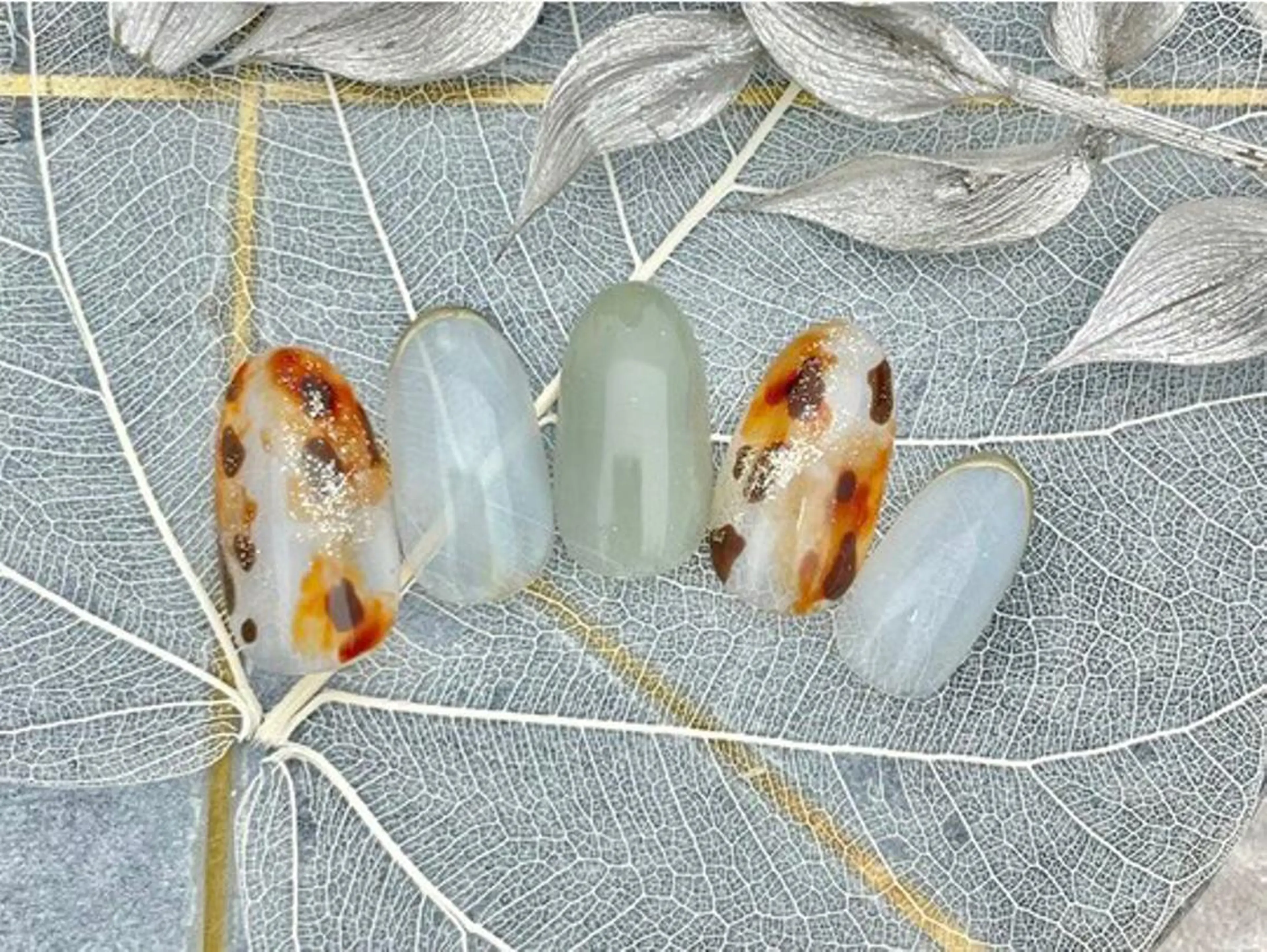 ネイル アニマル柄 べっ甲ネイル nail salon　Natural Cure所属・平井 彩香のネイルデザイン