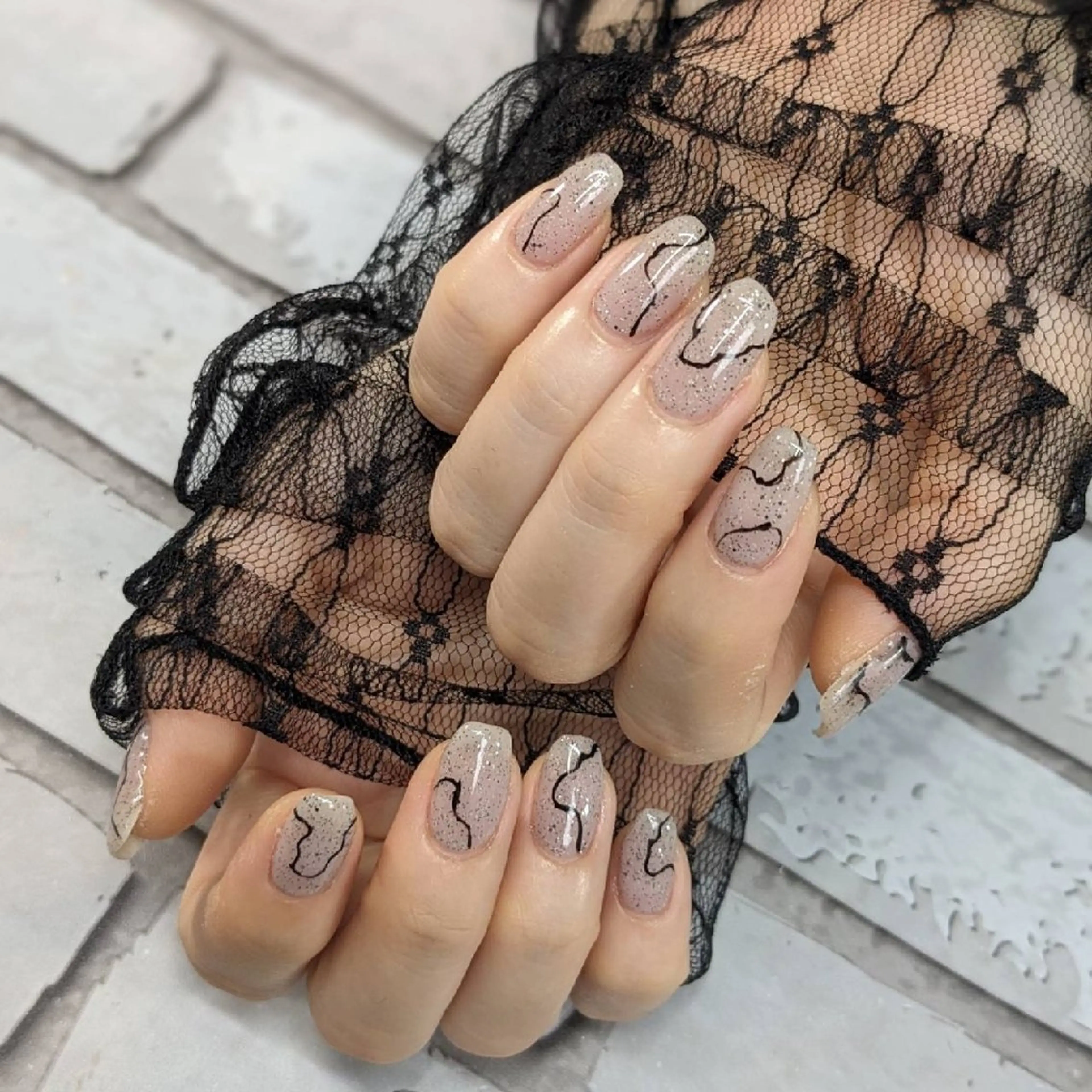 ネイル ジェルネイル ハンドネイル ネイルサロンベルティ keikoのネイルデザイン