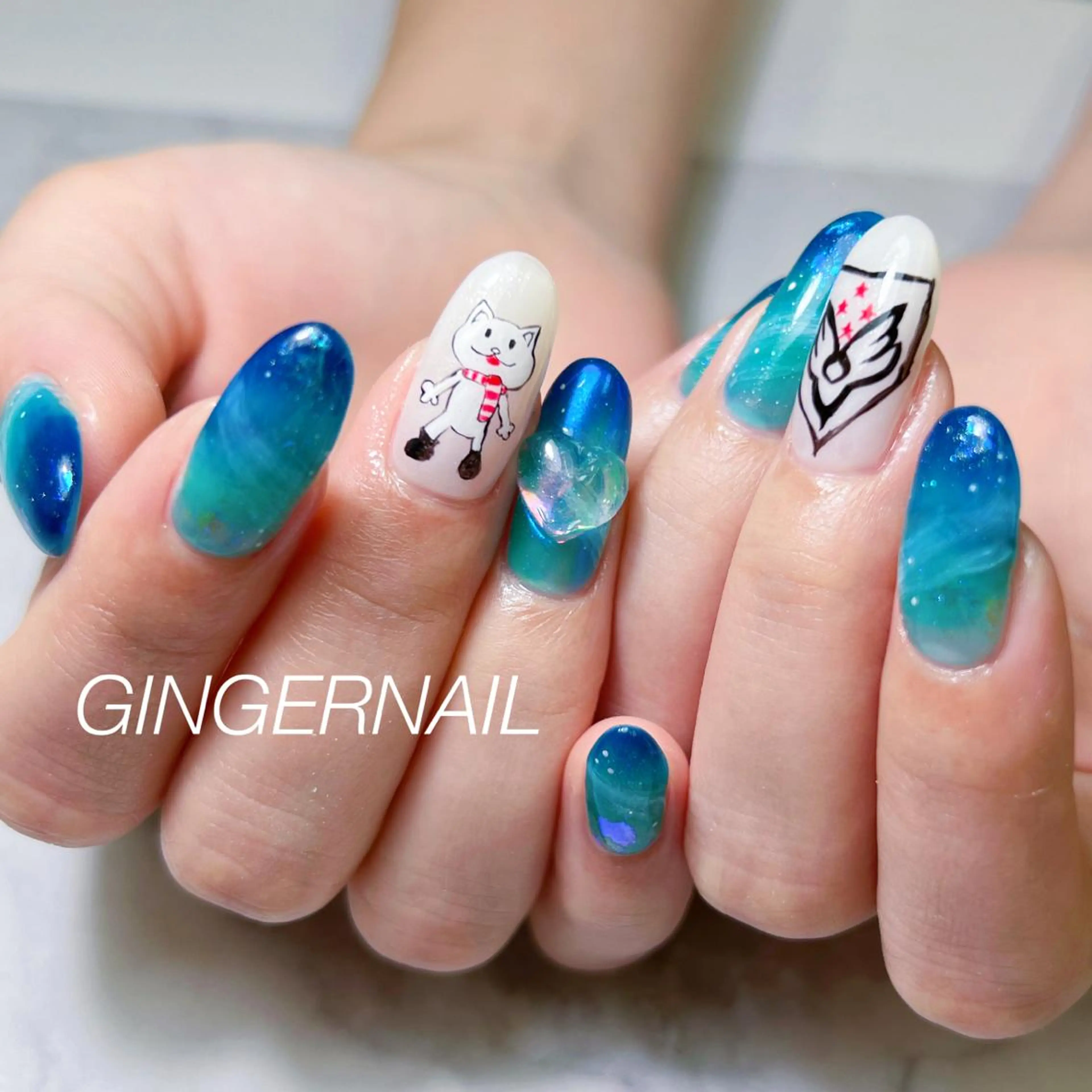ネイル ハンドネイル ハンドケア GINGER NAIL所属・代々木 GINGERNAILのネイルデザイン