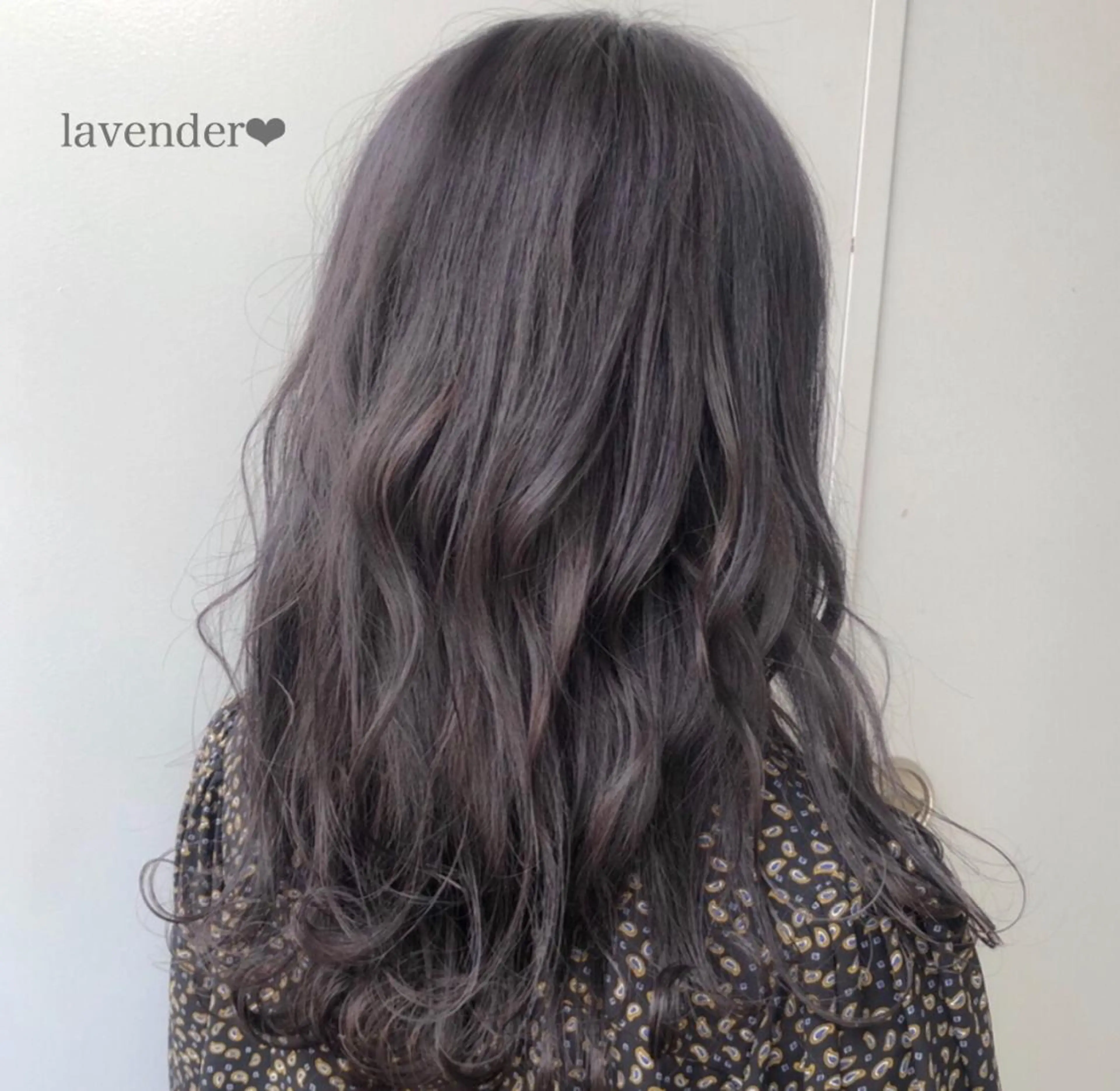 セミロング カラー パーマ ヘアアレンジ メンズ キッズ ネイル マツエク・マツパ Rene'所属・透明感カラー yuriのヘアスタイル