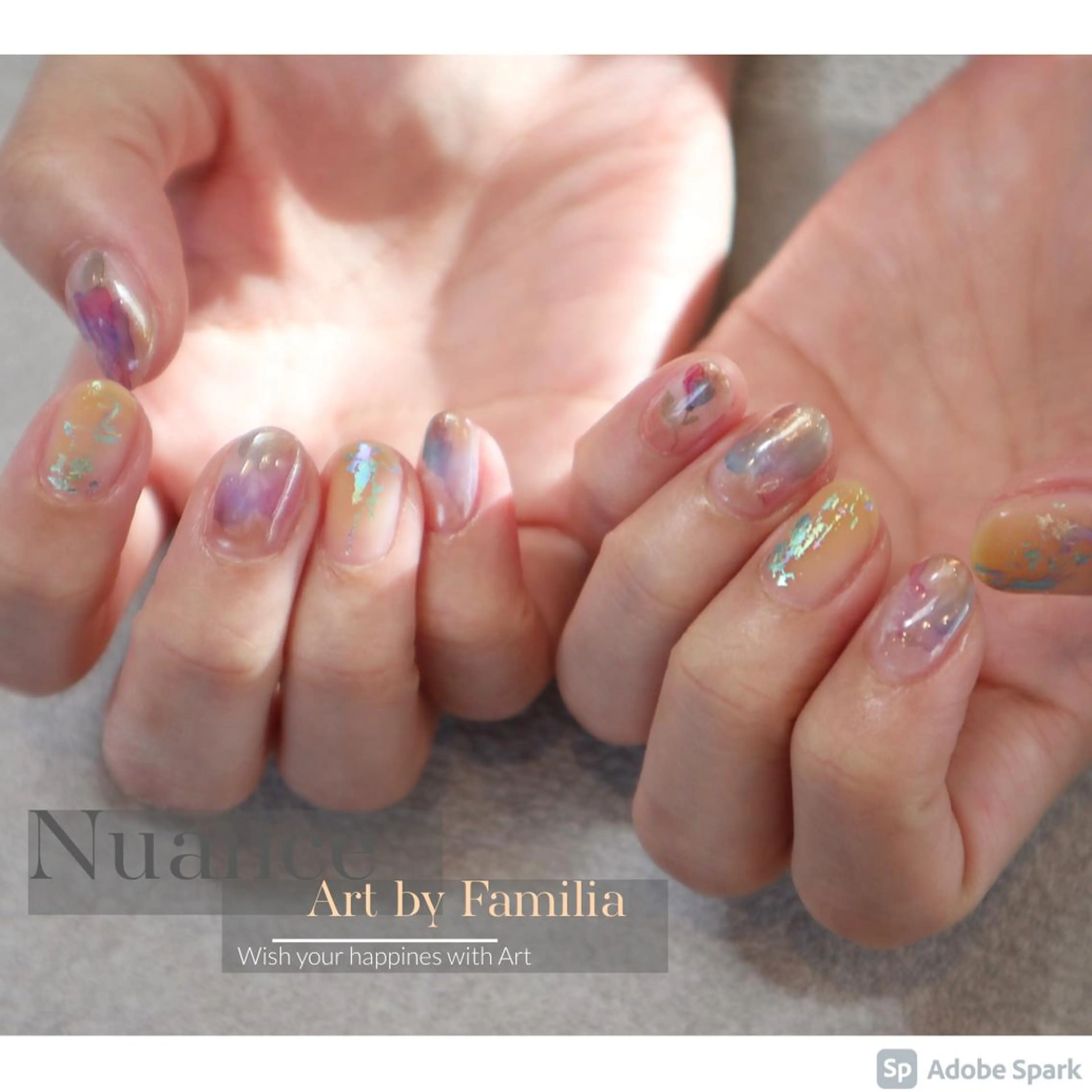 ネイル ハンドネイル 小河 仁美のネイルデザイン