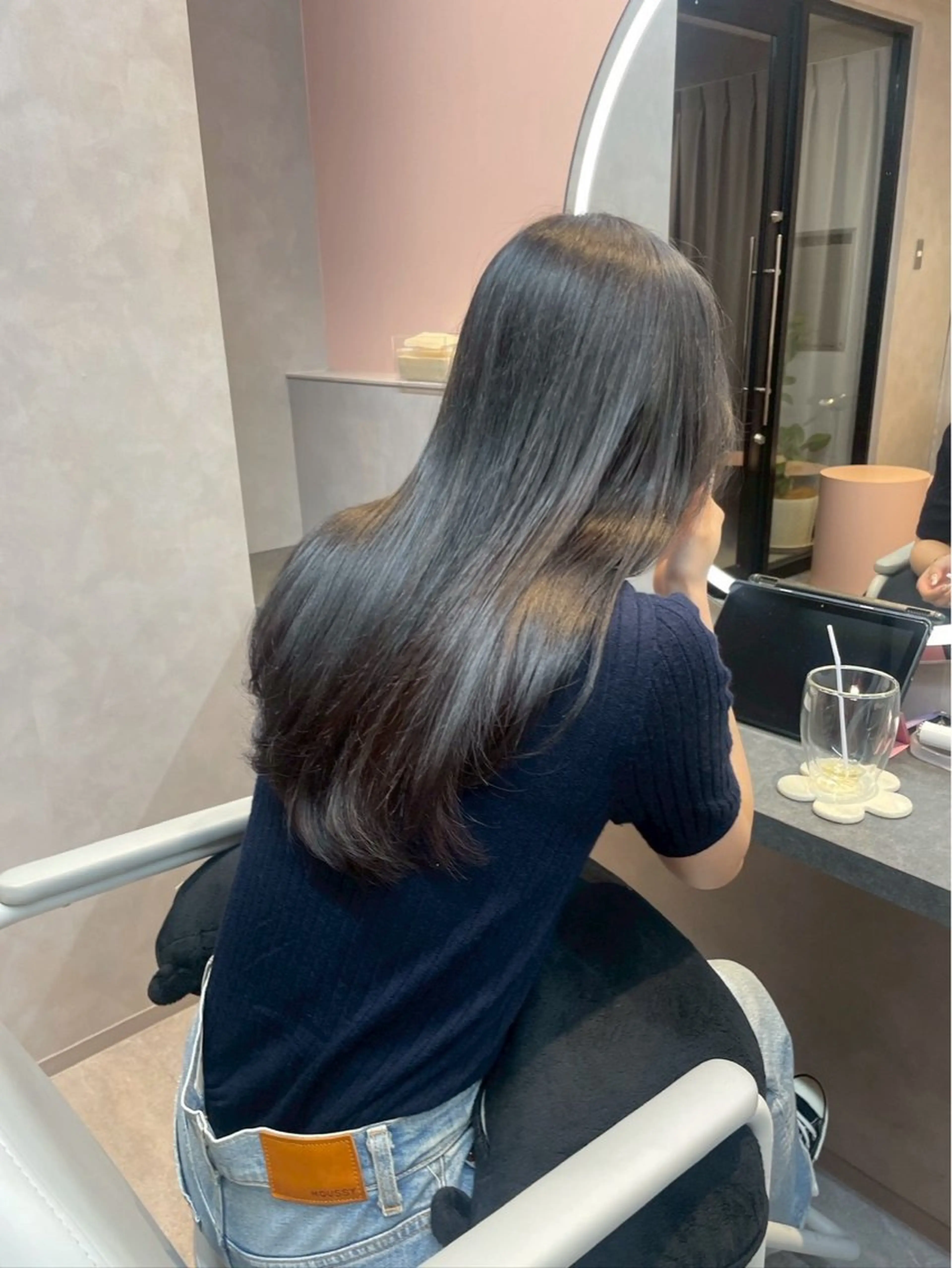 カラー 博多/ ブリーチ/暖色/色味のヘアスタイル