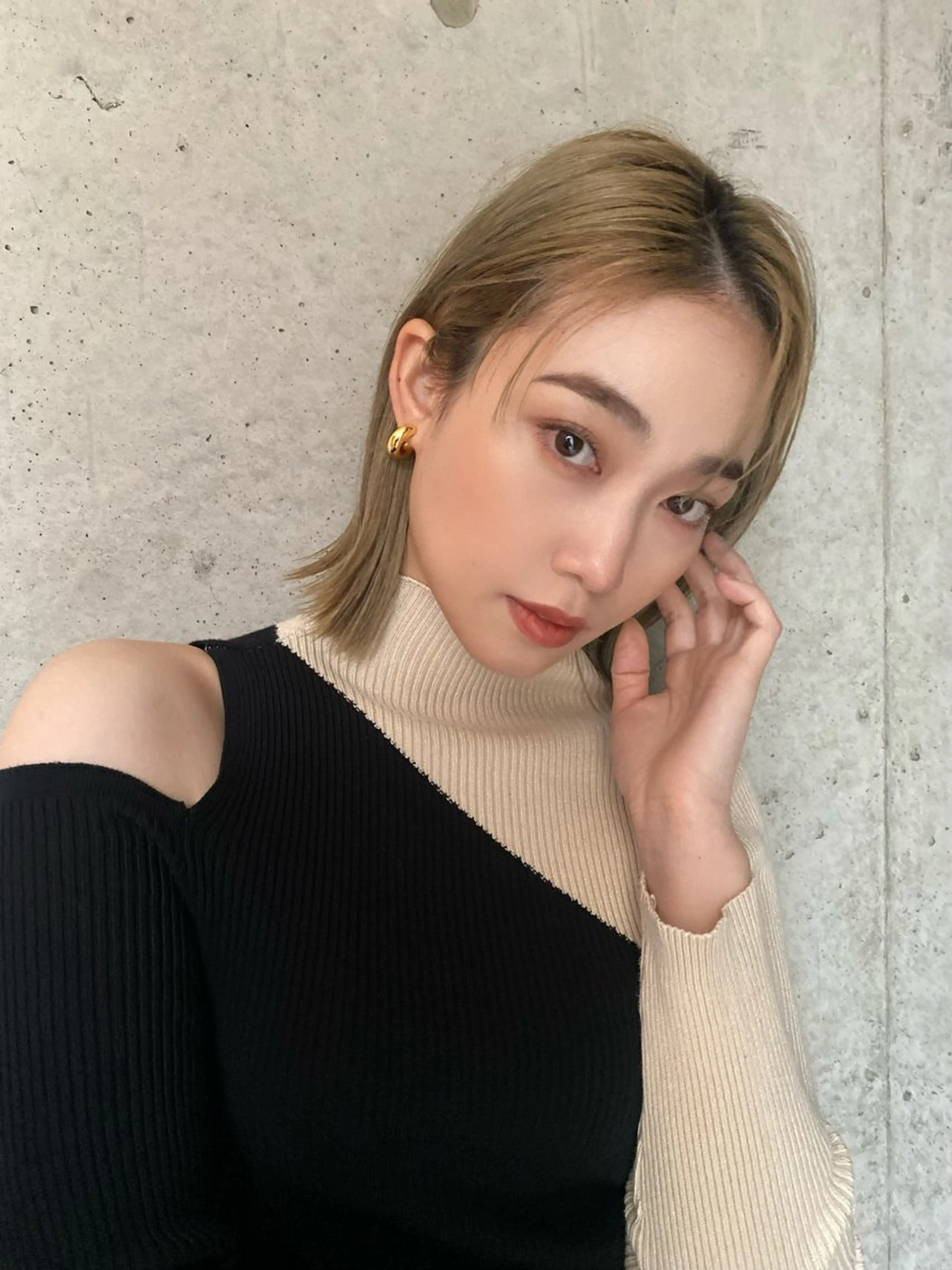 ミディアム sand 大阪梅田所属・ショートパーマ🌀 ✂︎小寺仁紫のヘアスタイル