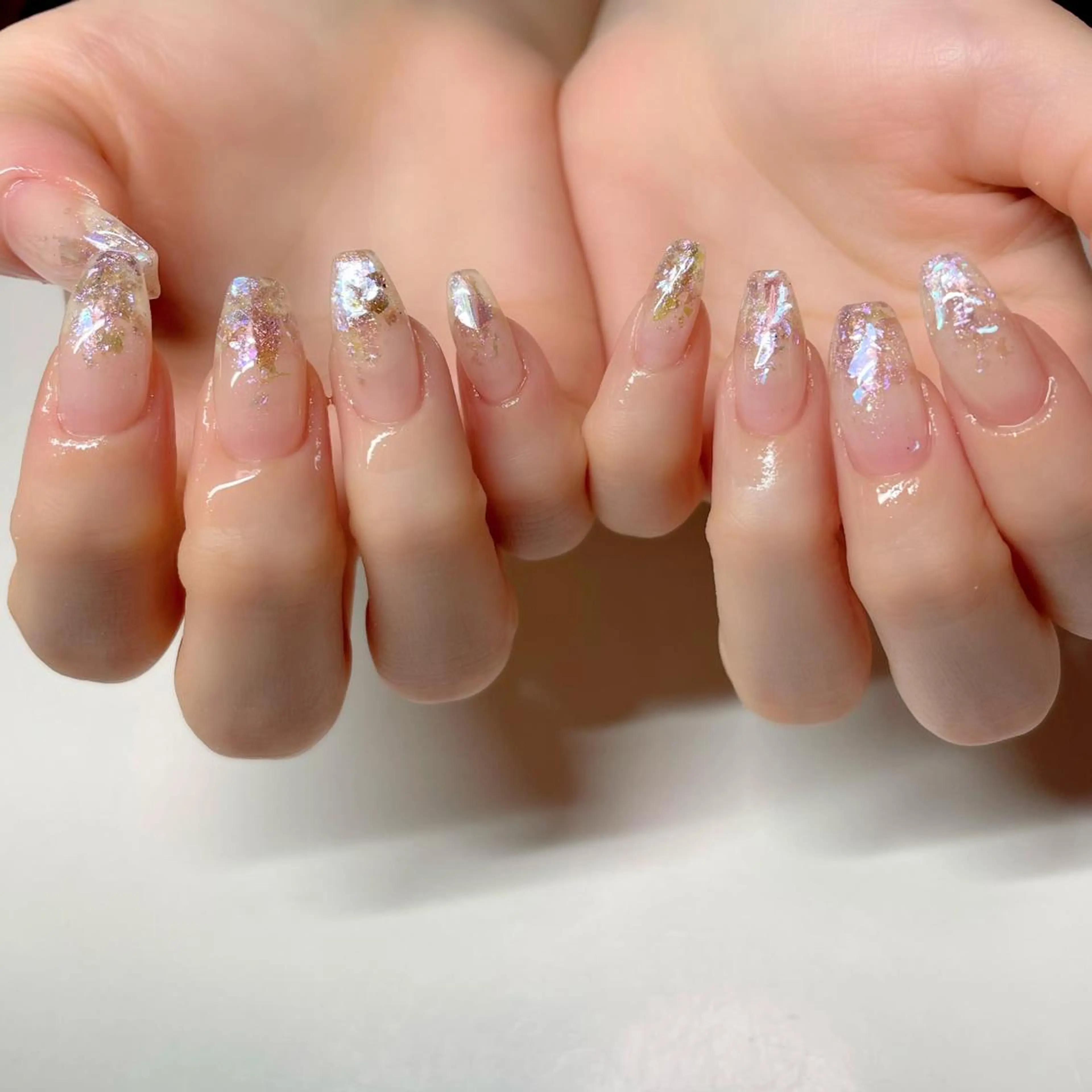 セミロング ネイル 下妻市ﾈｲﾙｻﾛﾝ M_styleのネイルデザイン