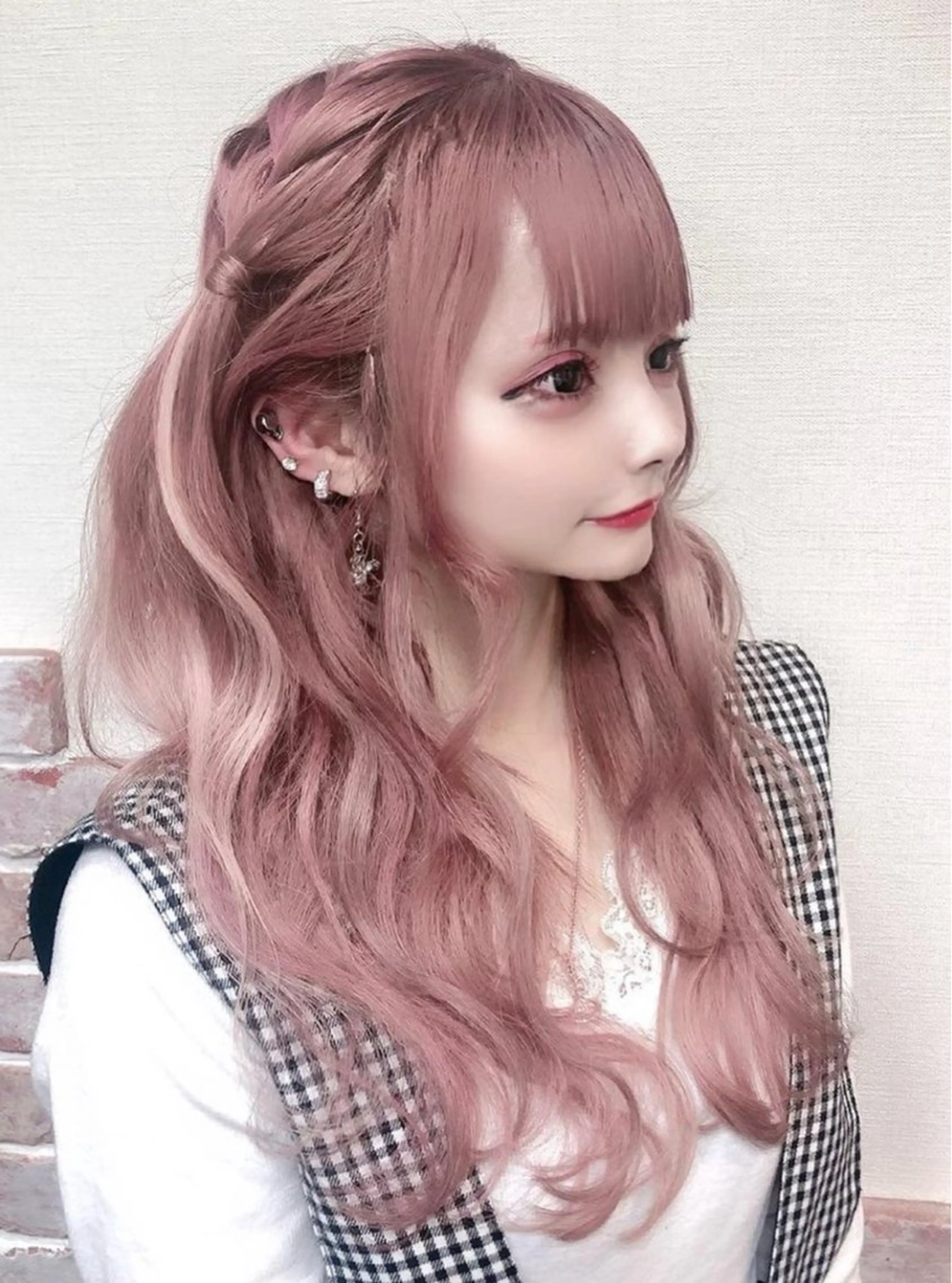 ロング αito新宿 カットモデル募集のヘアスタイル