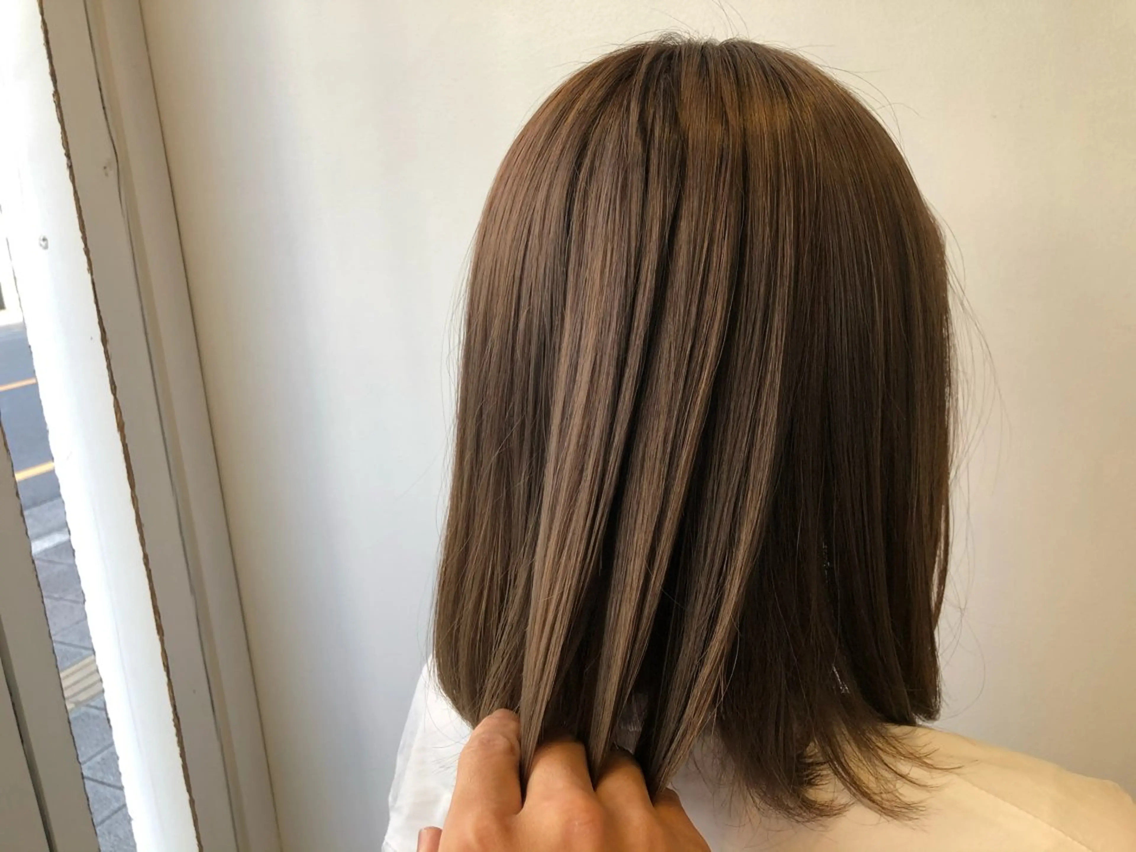 ミディアム ヘアカラー トリートメント 山崎 まな🦋🫧のヘアスタイル