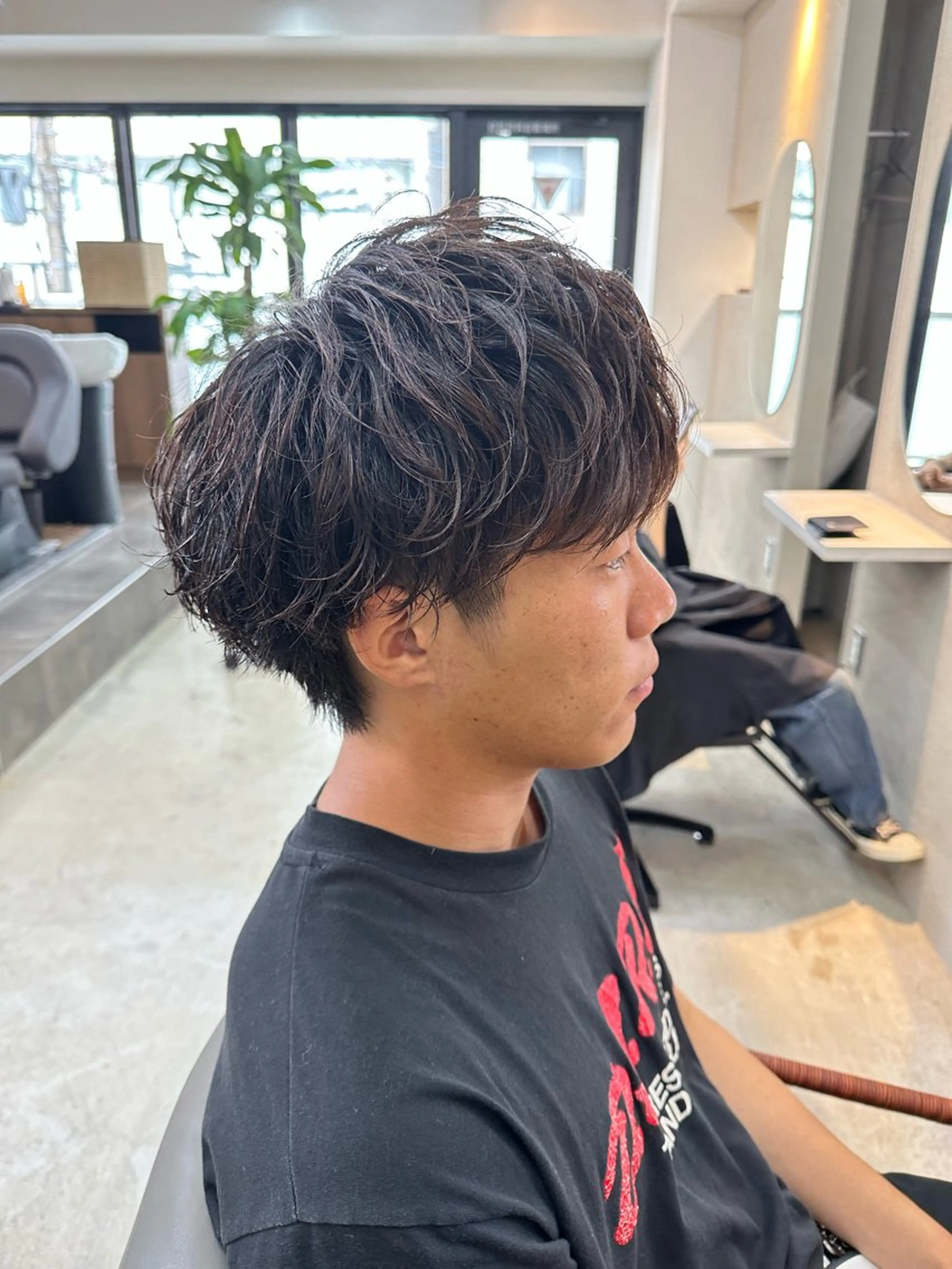 ショート パーマ カット パーマ 木下 健心のヘアスタイル