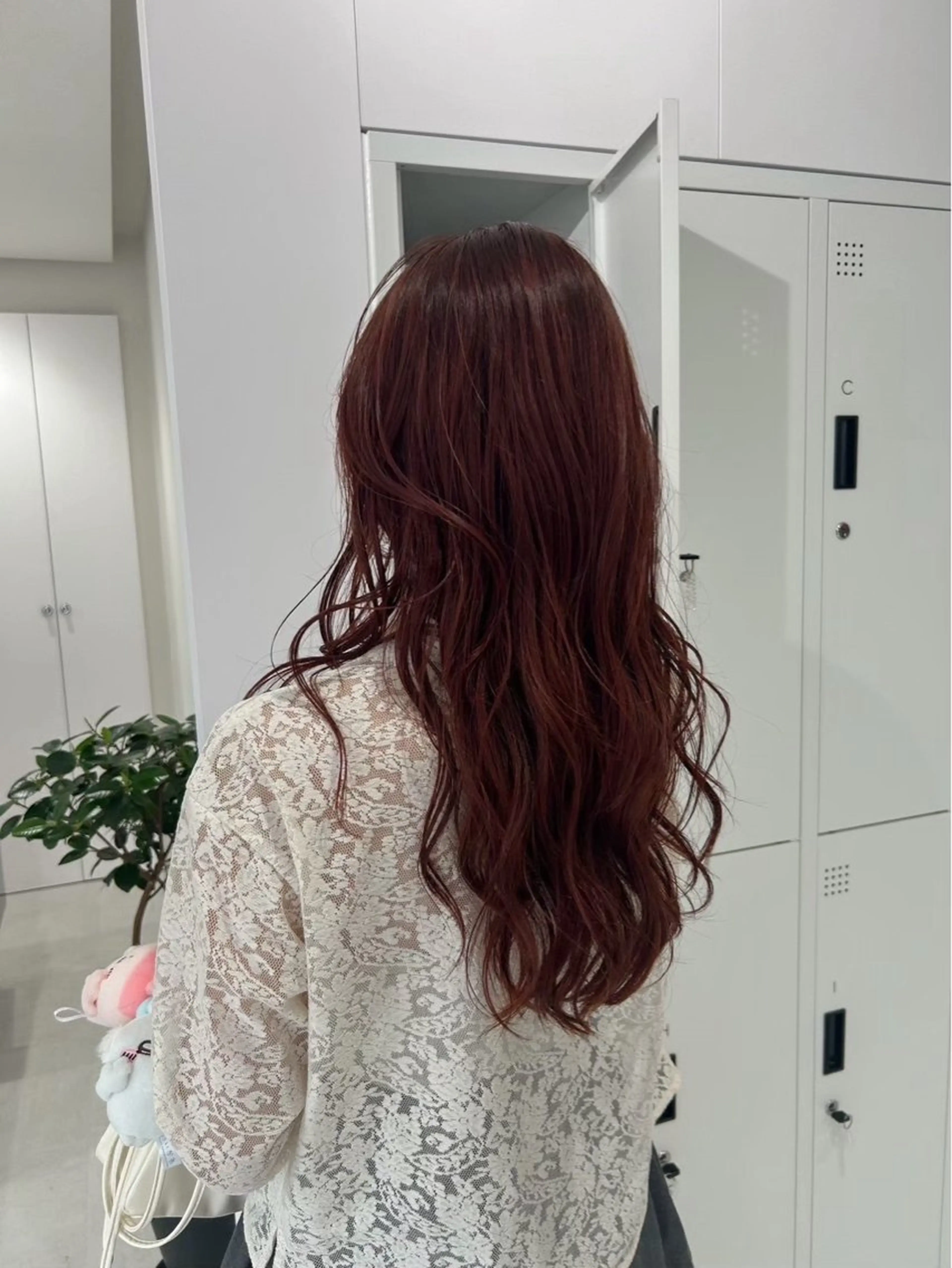ロング 暖色ツヤカラー♥️/ senri.のヘアスタイル