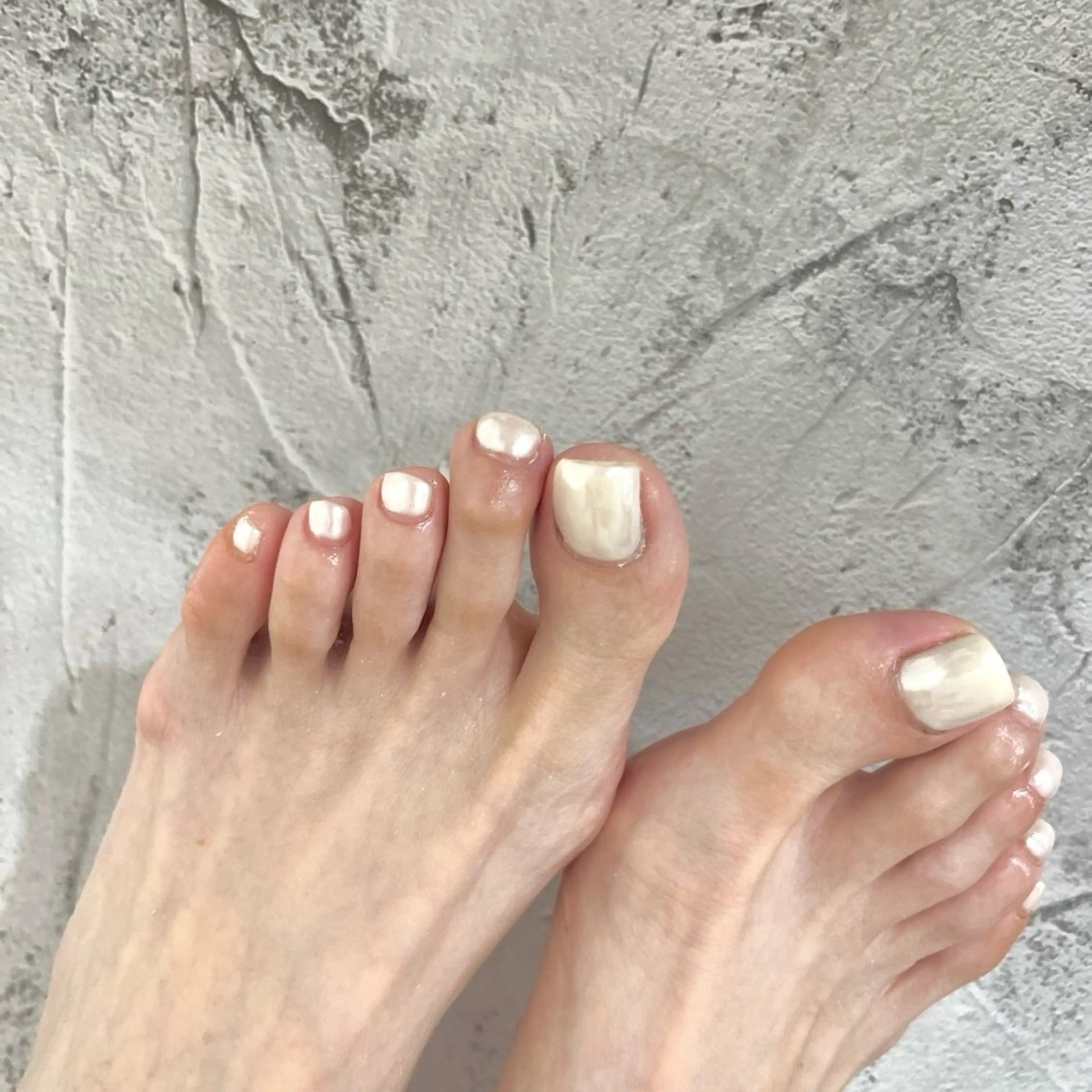 フットジェルネイル（オフがある方は付け替え込み）の写真