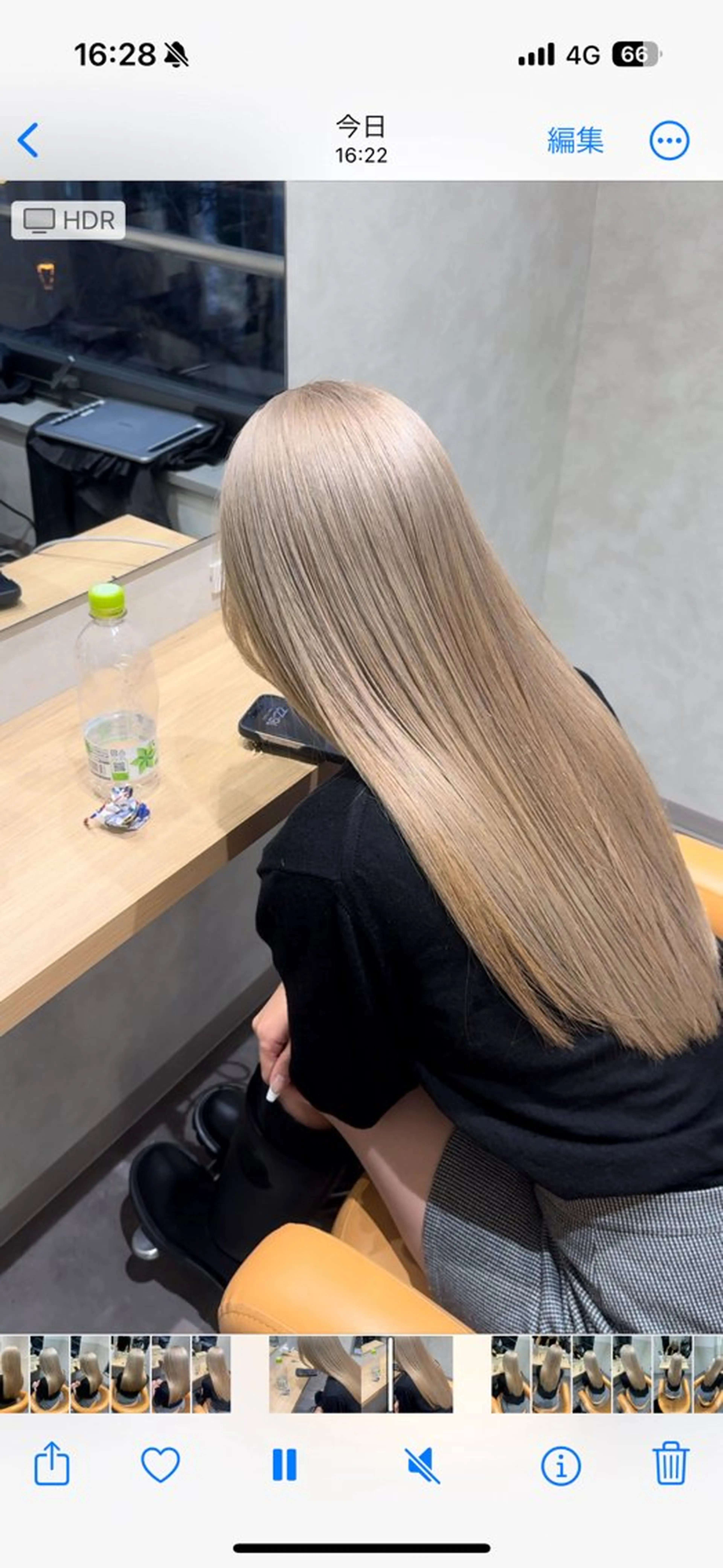 ロング カラー ヘアカラー トリートメント SALOWIN札幌大通り所属・札幌ハイトーン/ ブリーチカラー/ドイのヘアスタイル
