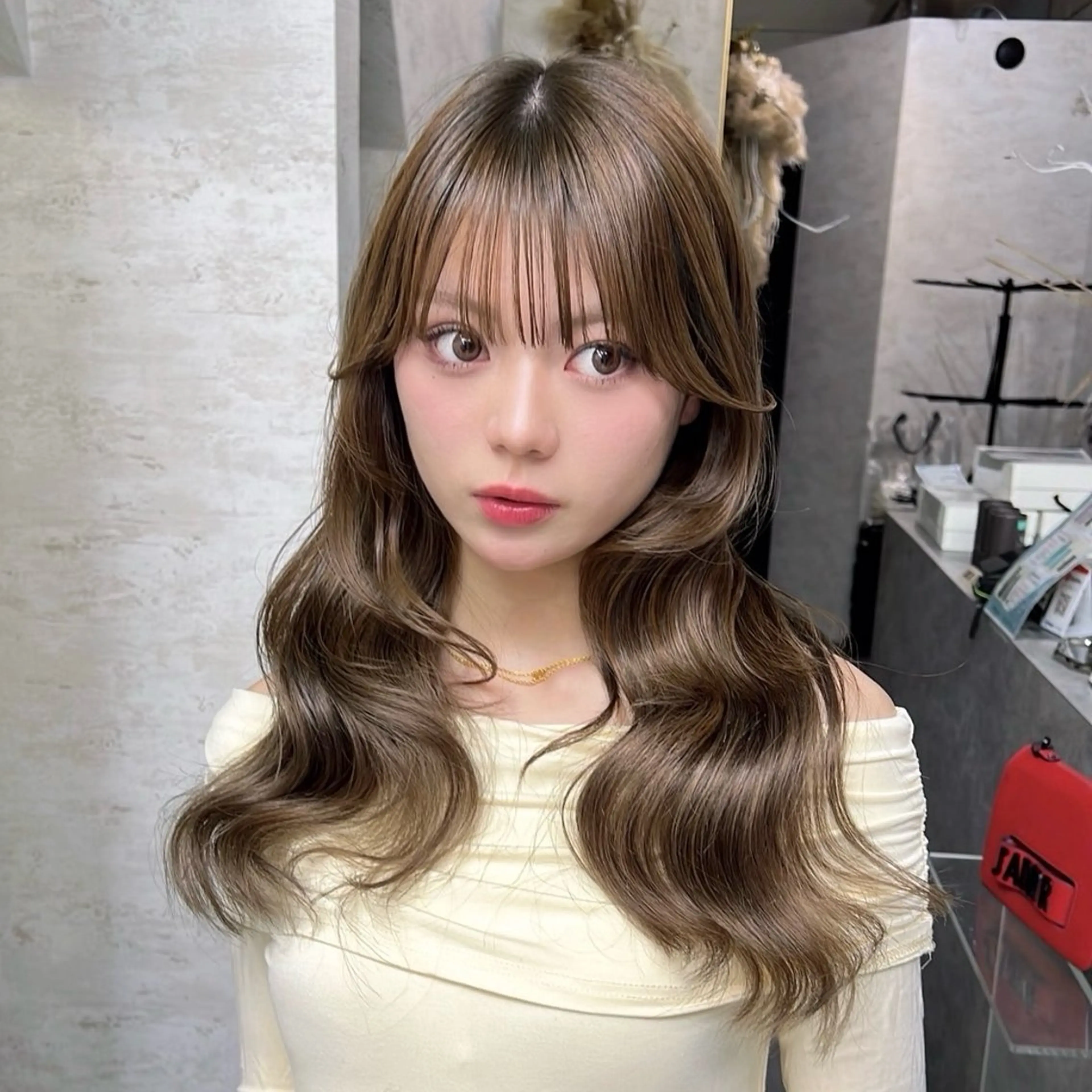 カラー yuuna/ Lay.のヘアスタイル