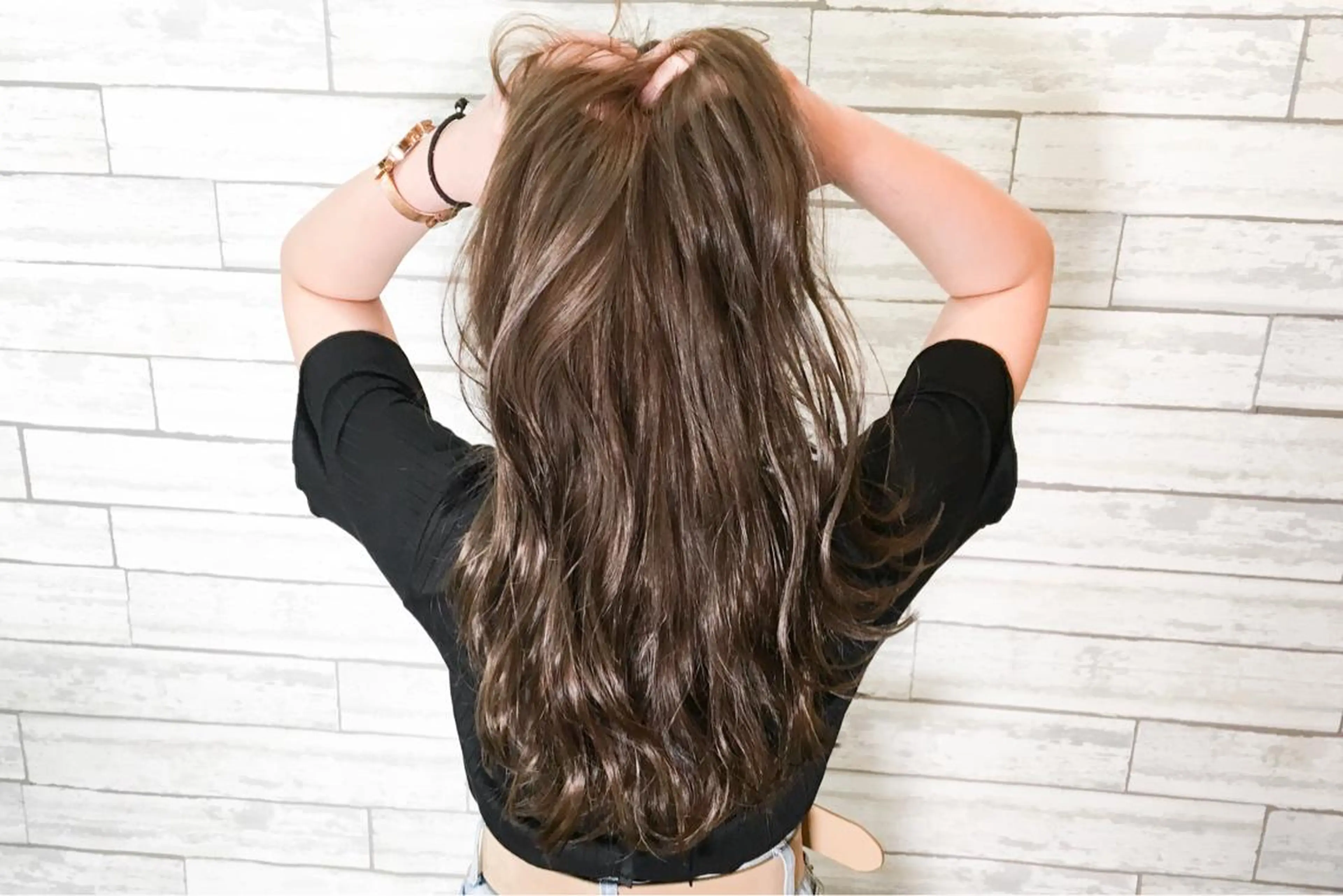 ロング カラー ヘアアレンジ ダブルカラー ANBEL所属・ANBEL代表 西尾裕樹のヘアスタイル