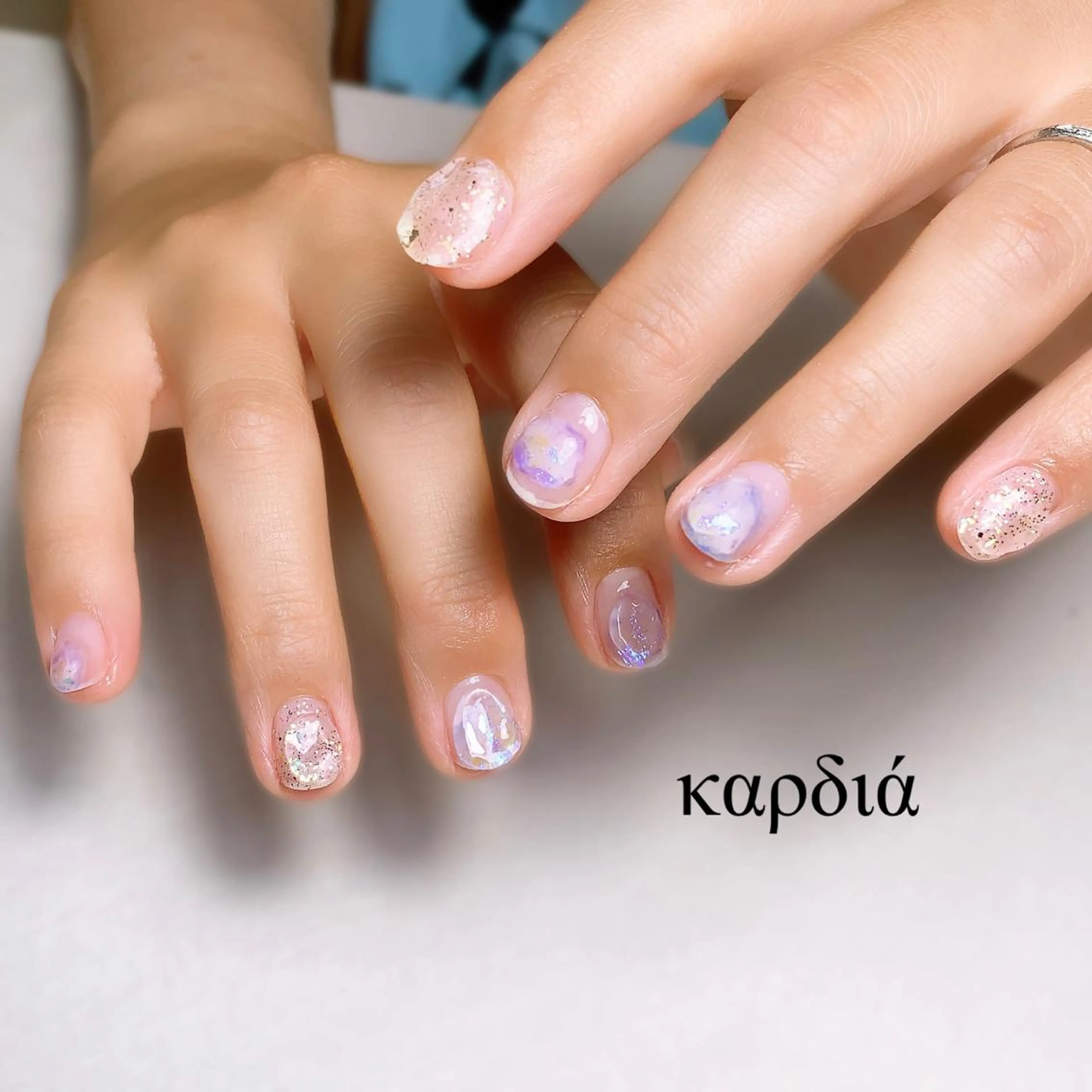 ネイル καρδιά -ｶﾙﾃﾞｨｱ-のネイルデザイン