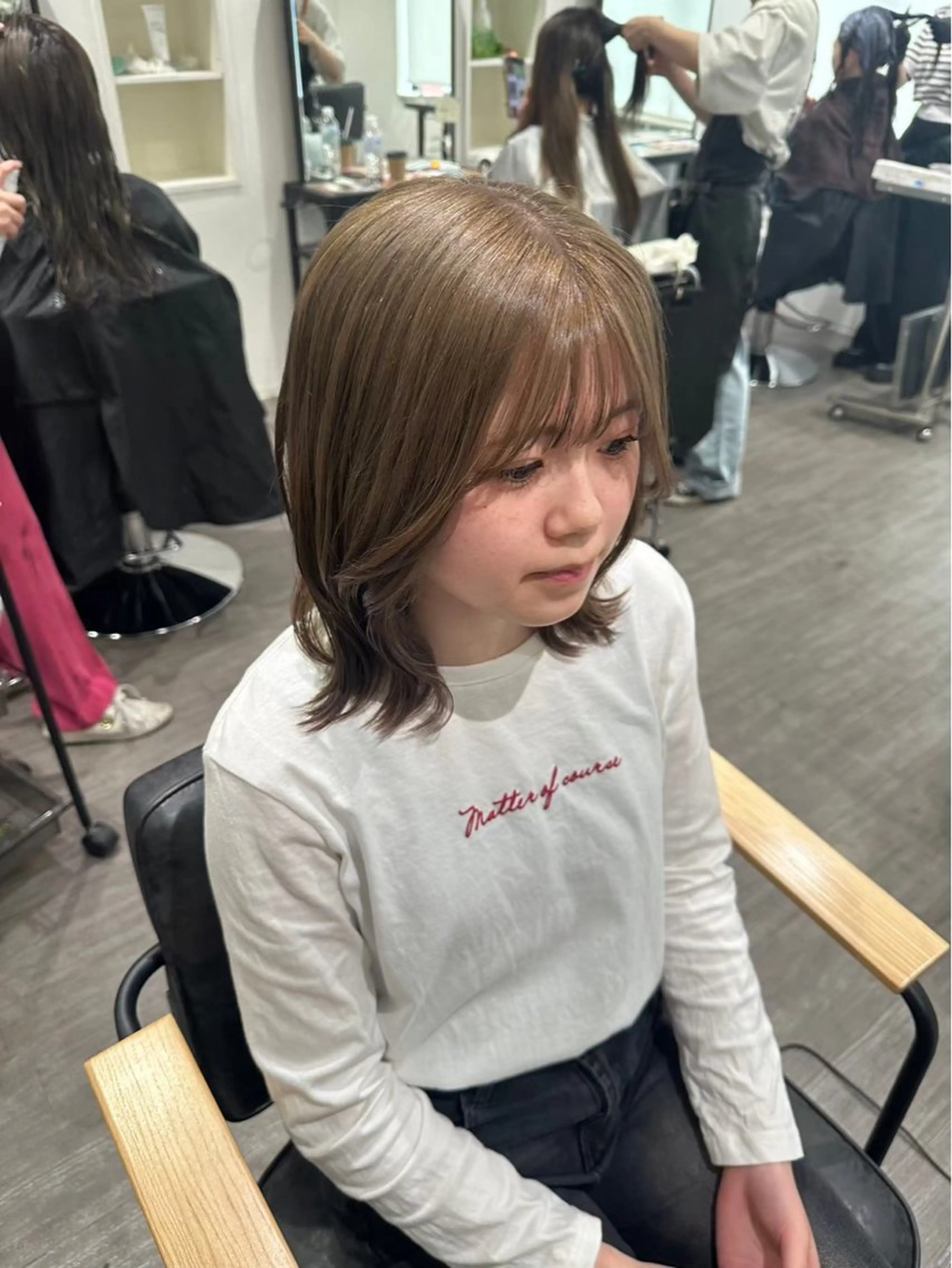 ミディアム cocotte🦋 miyuのヘアスタイル