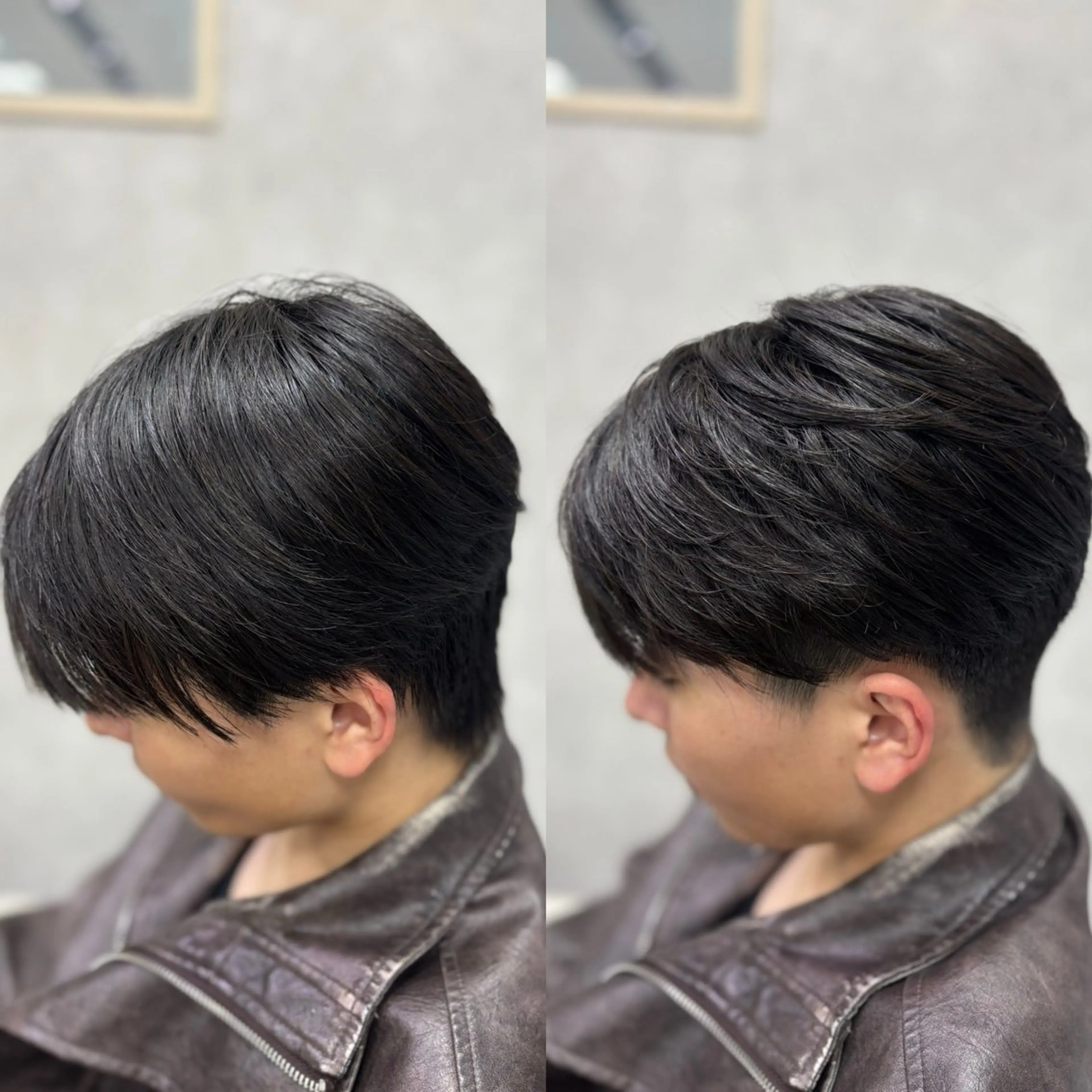 メンズ カット パーマ メンズ特化透明感 ブリーチカラー/りんのヘアスタイル