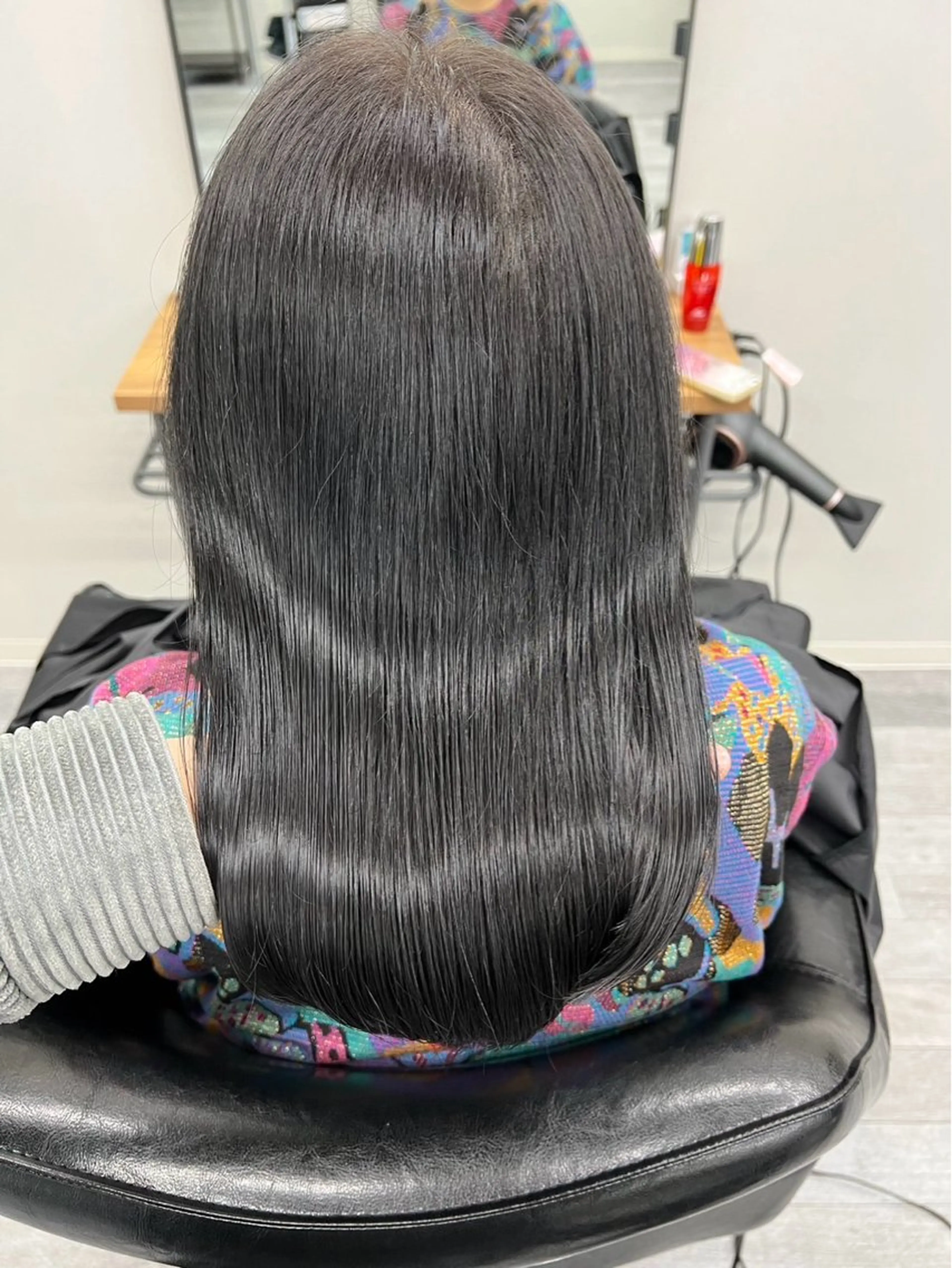 ミディアム カラー ヘアカラー トリートメント non所属・カットモデル大募集✨ /木村　優希のヘアスタイル