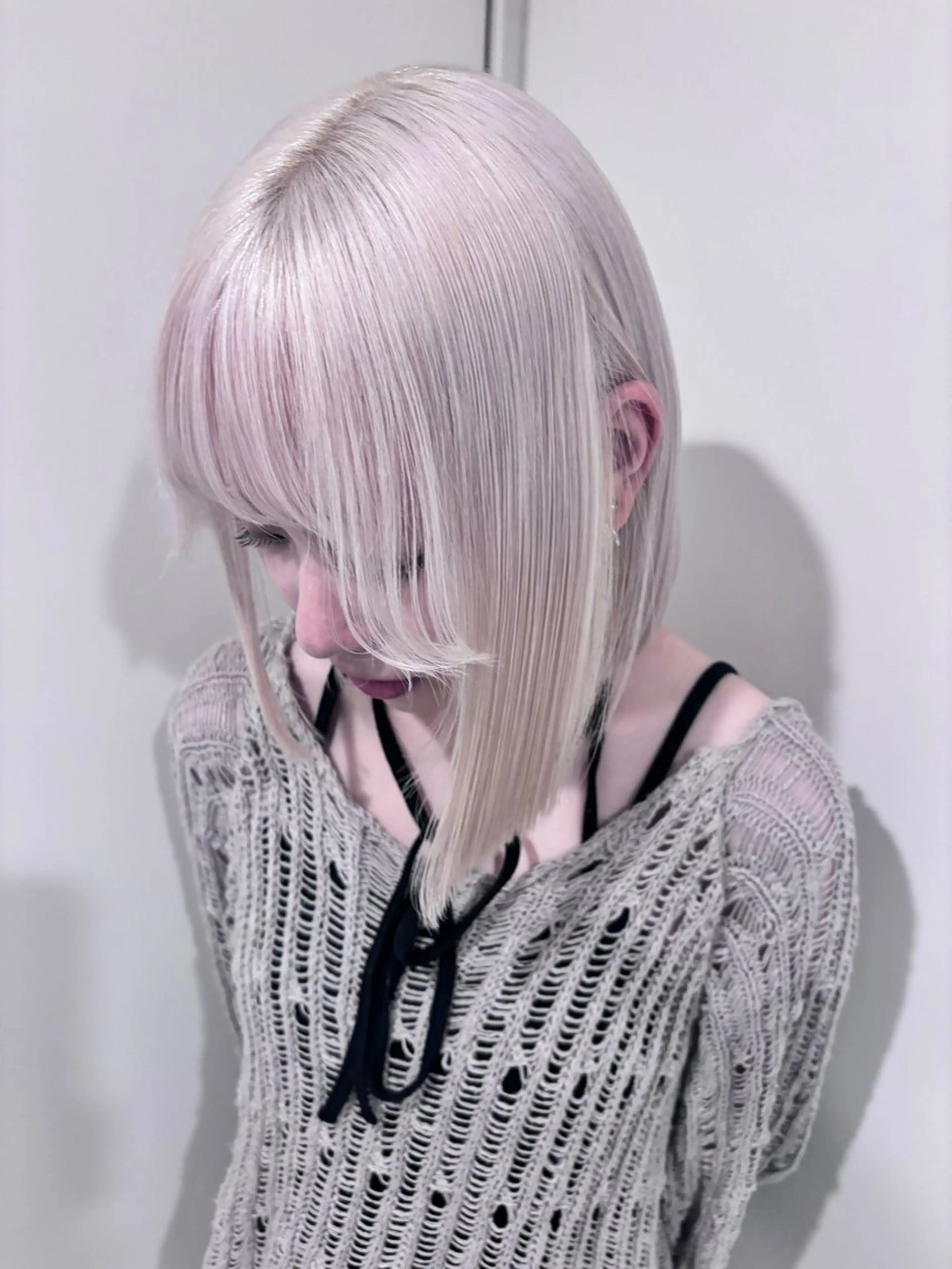 ショート ヘアカラー 梅田/ハイトーン /カラー特化/りんくのヘアスタイル