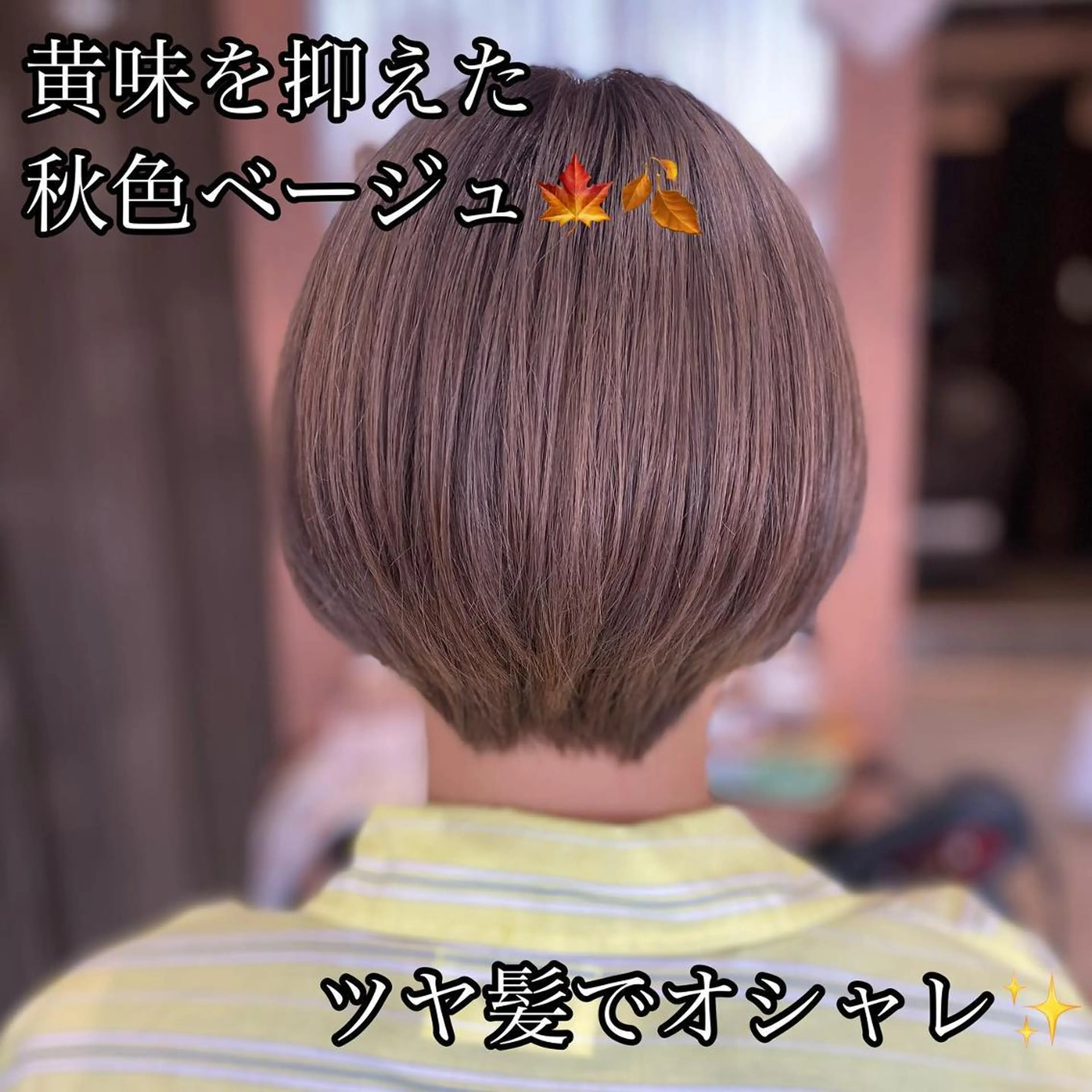 セミロング 加藤 実穂のヘアスタイル