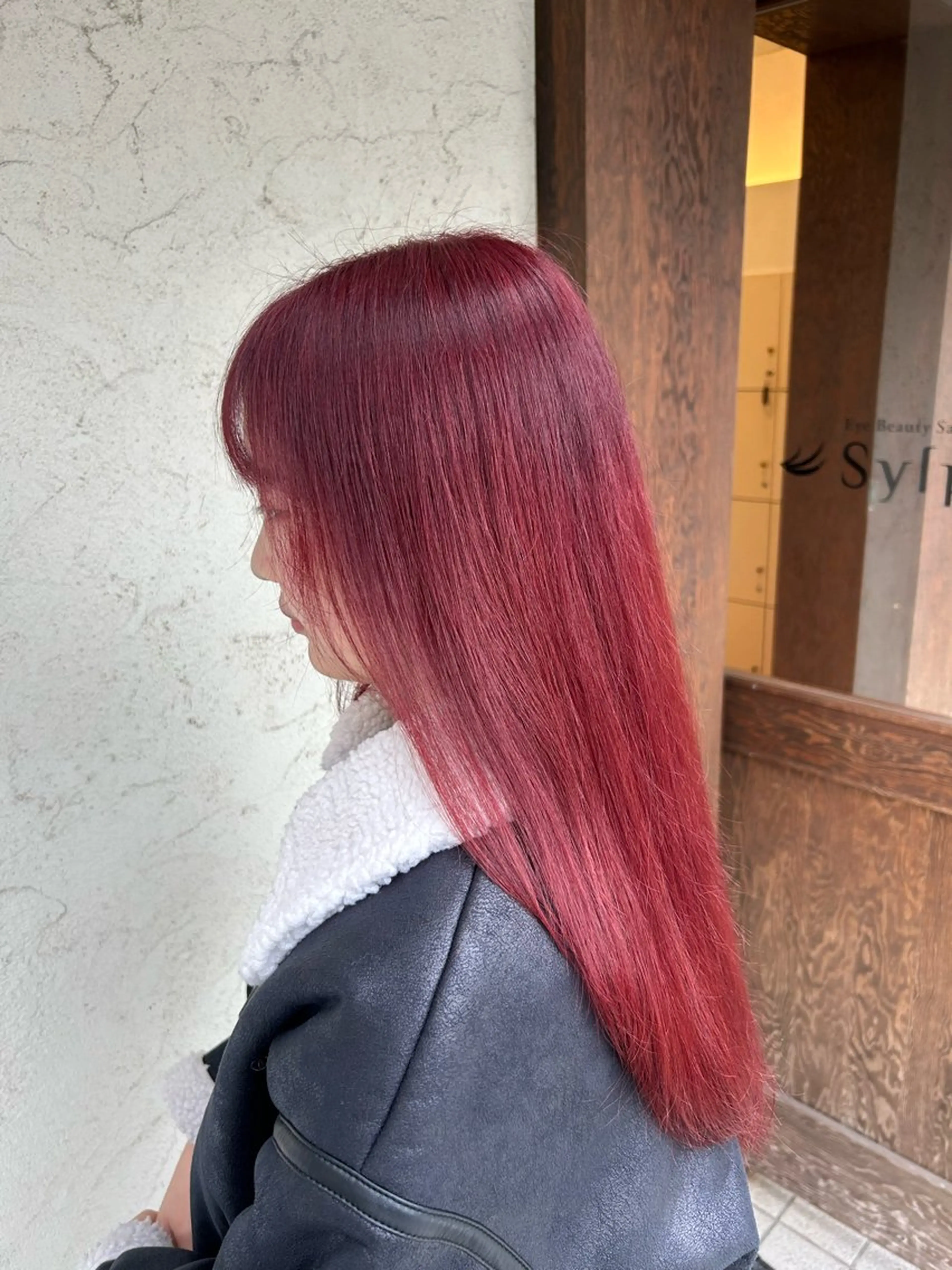 ロング カラー SHIHO 《BASE.》のヘアスタイル