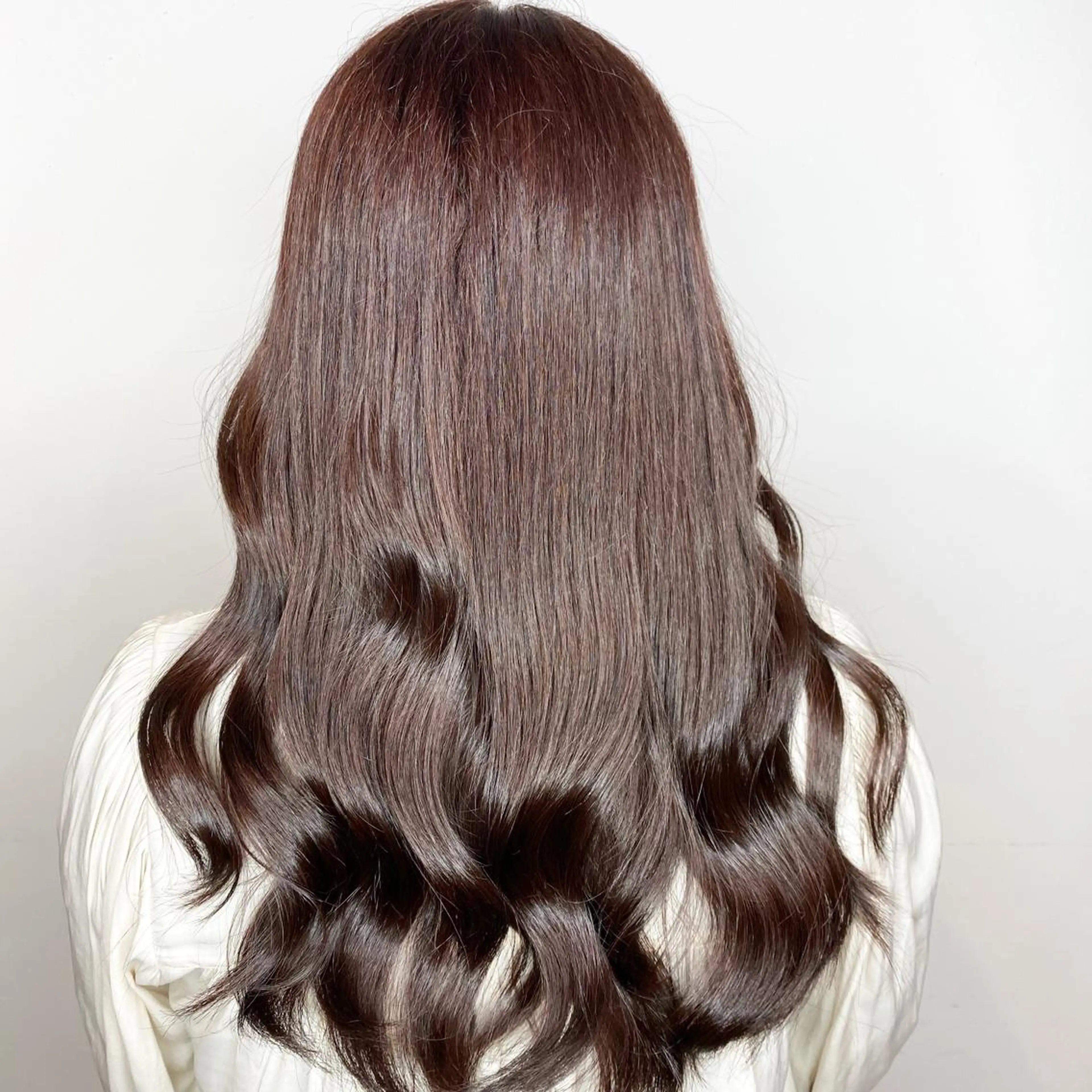ロング カラー TACE新宿所属・おさない りくのヘアスタイル