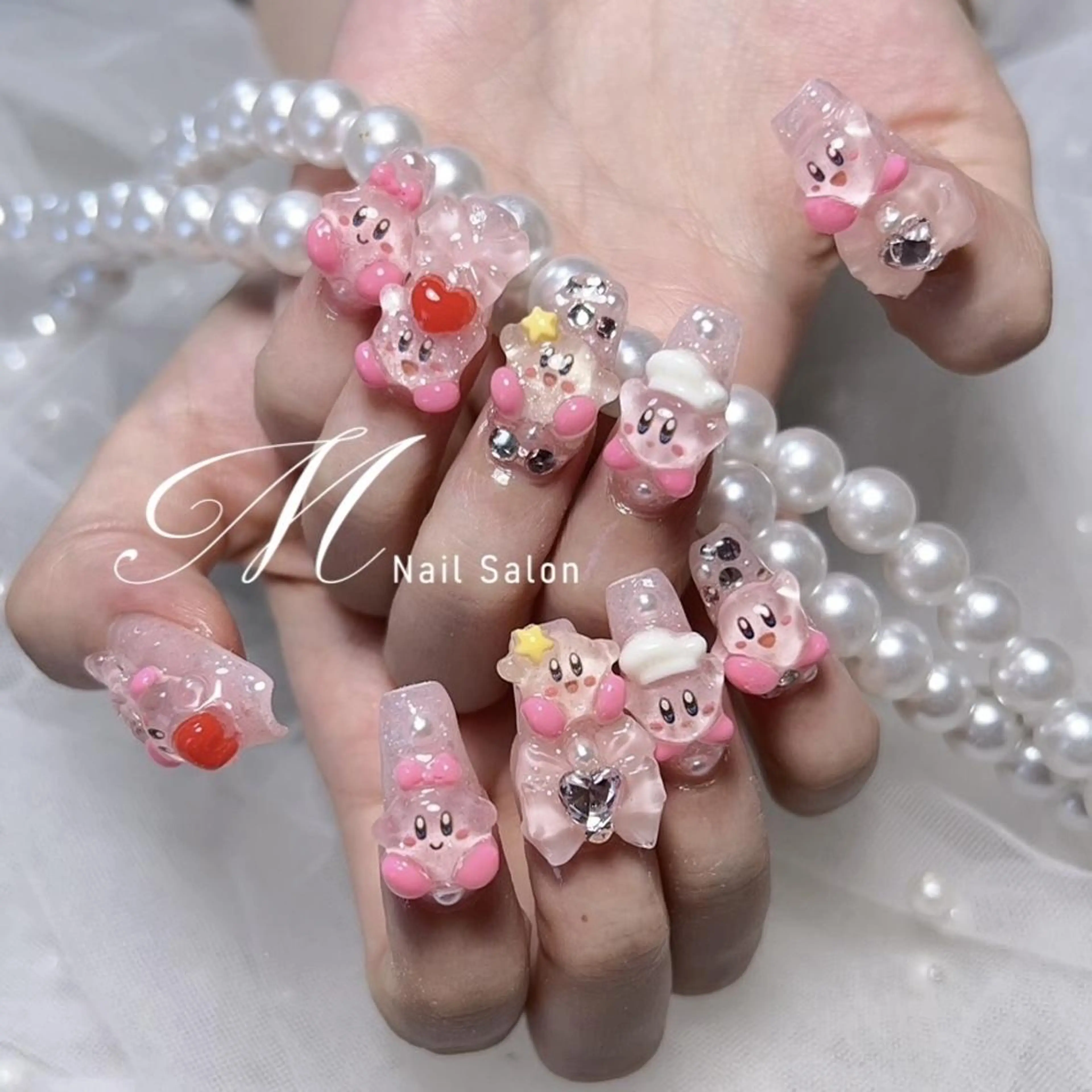 ネイル M✨ワンホン風ネイル パラジェル取扱店🦋のネイルデザイン
