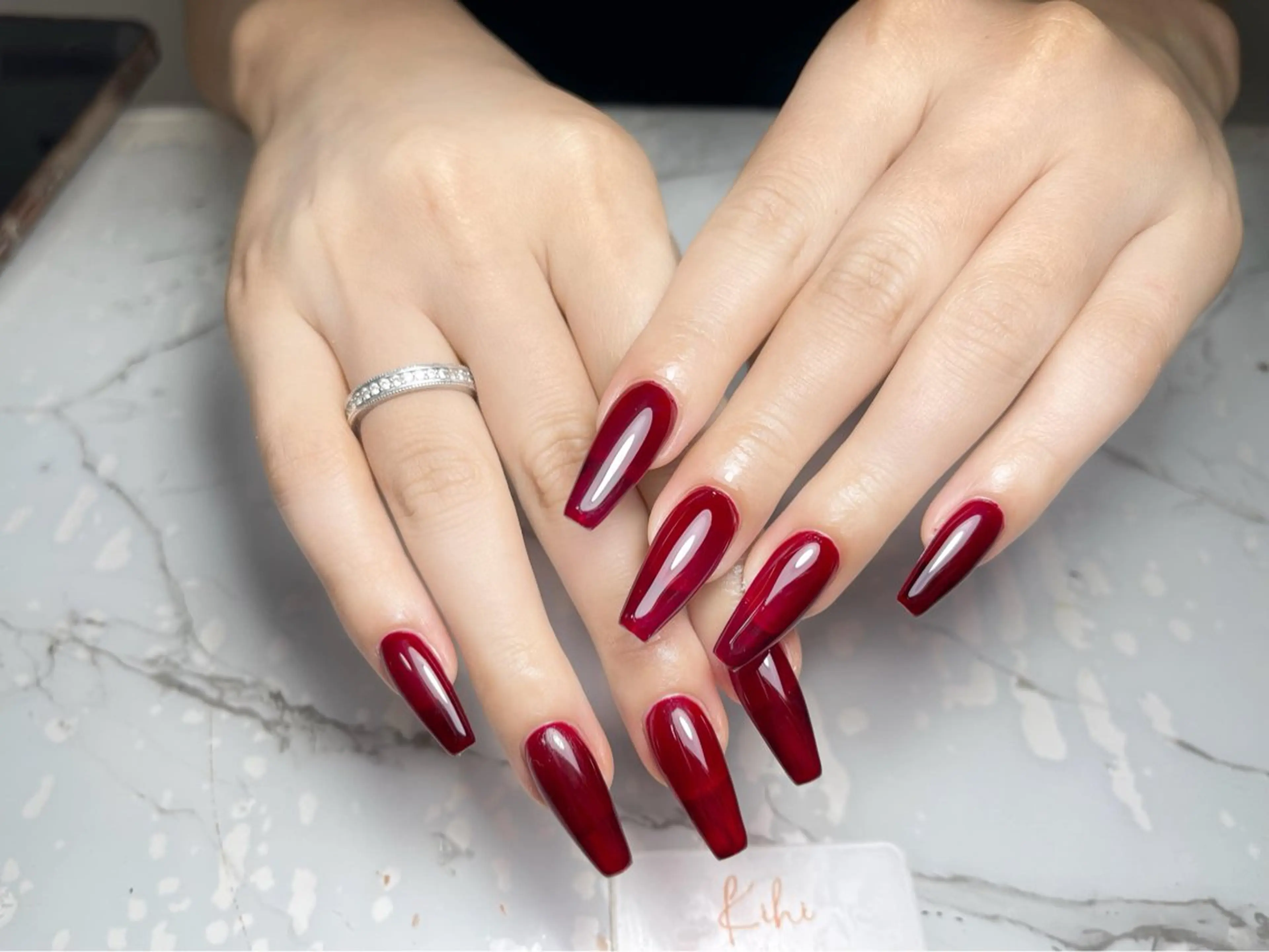 ネイル アートネイル フレンチネイル ジェルネイル グラデーション 韓国ネイル ハンドネイル ハンドケア Nail Salon Kihi さくらのネイルデザイン