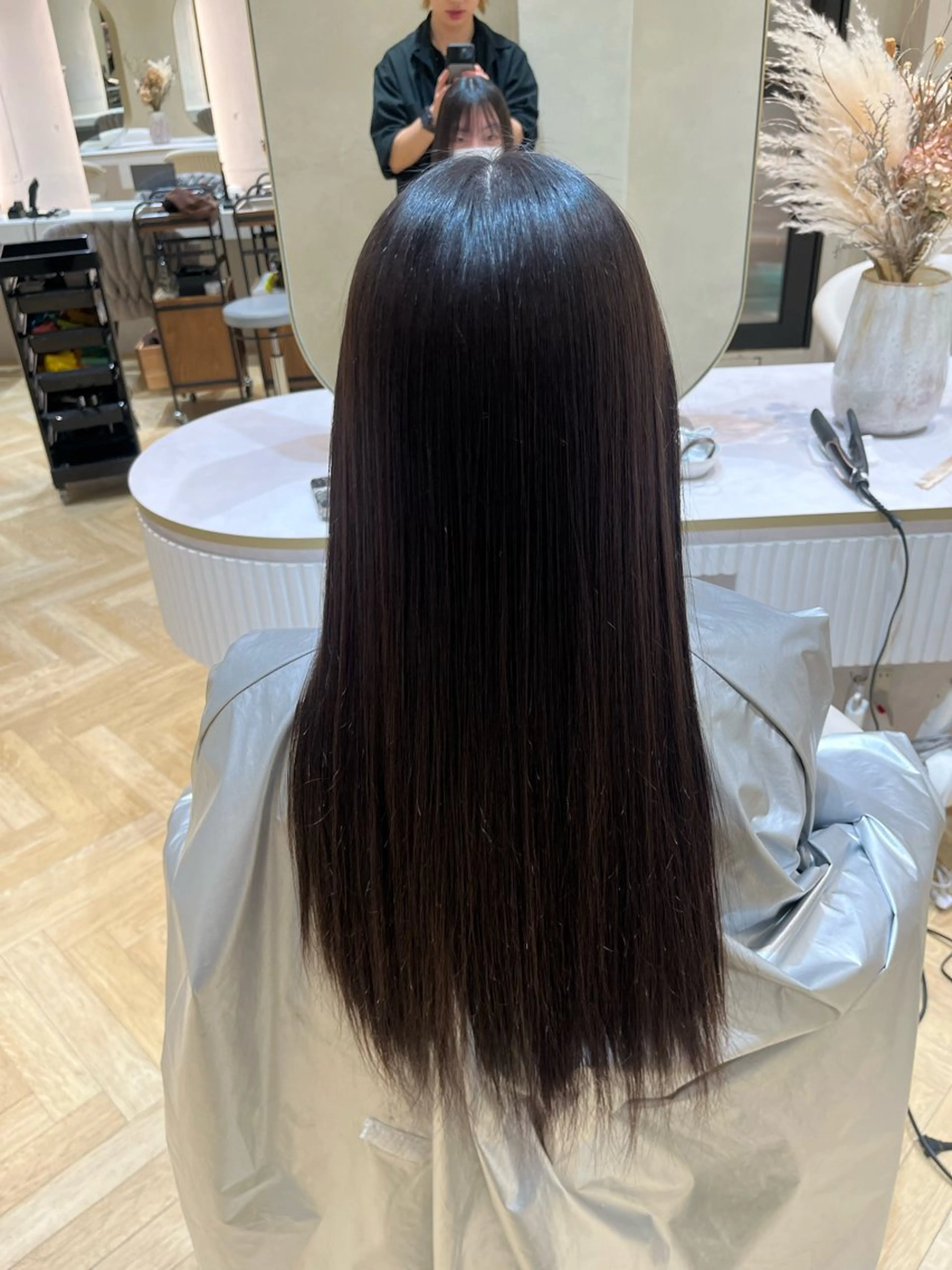 セミロング 縮毛矯正 カット 縮毛矯正 トティア本通店所属・渡利 晃大のヘアスタイル