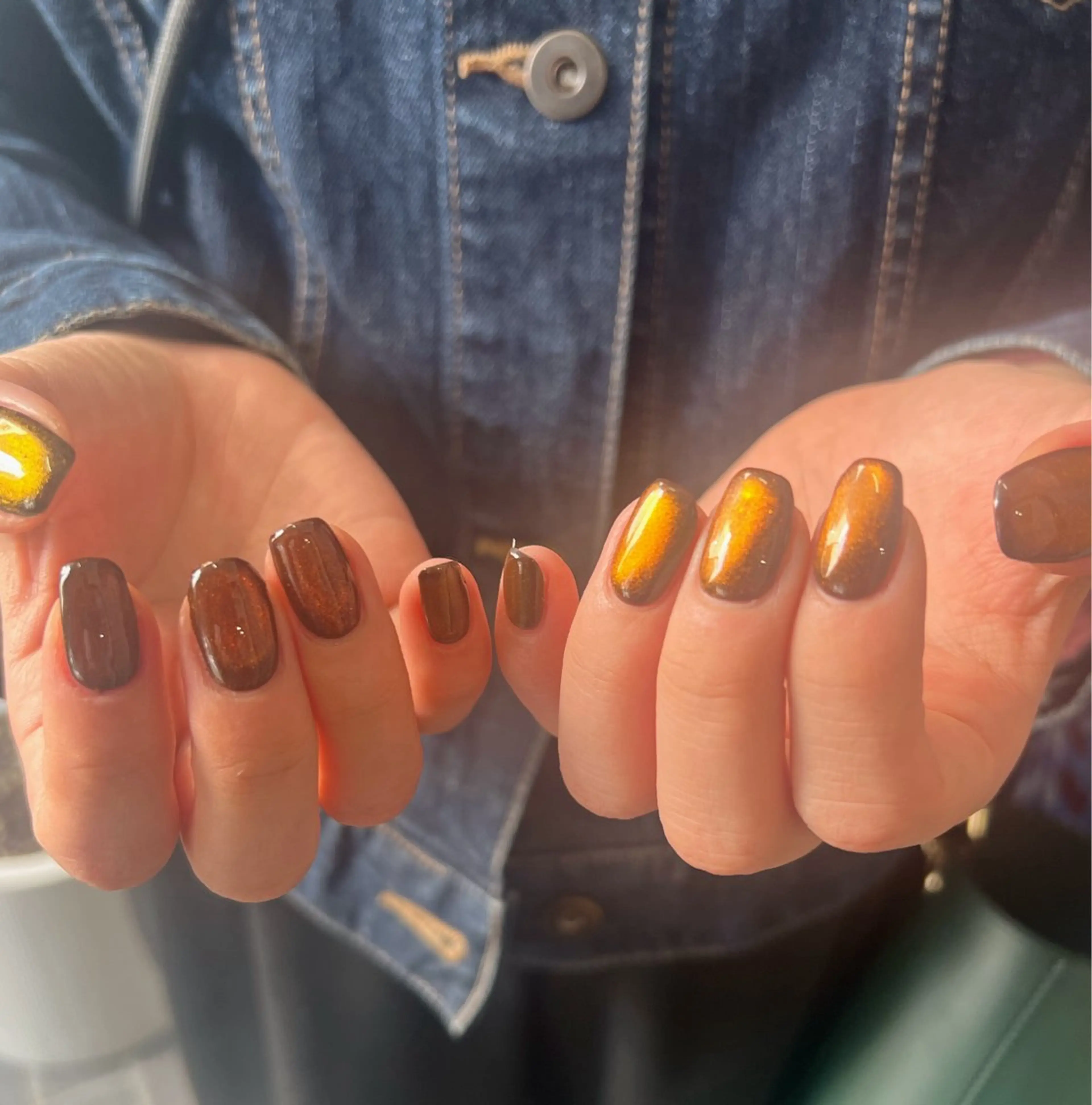 ネイル マグネットネイル ハンドネイル ヘアメイクネイリスト 💄💅hidemiのネイルデザイン