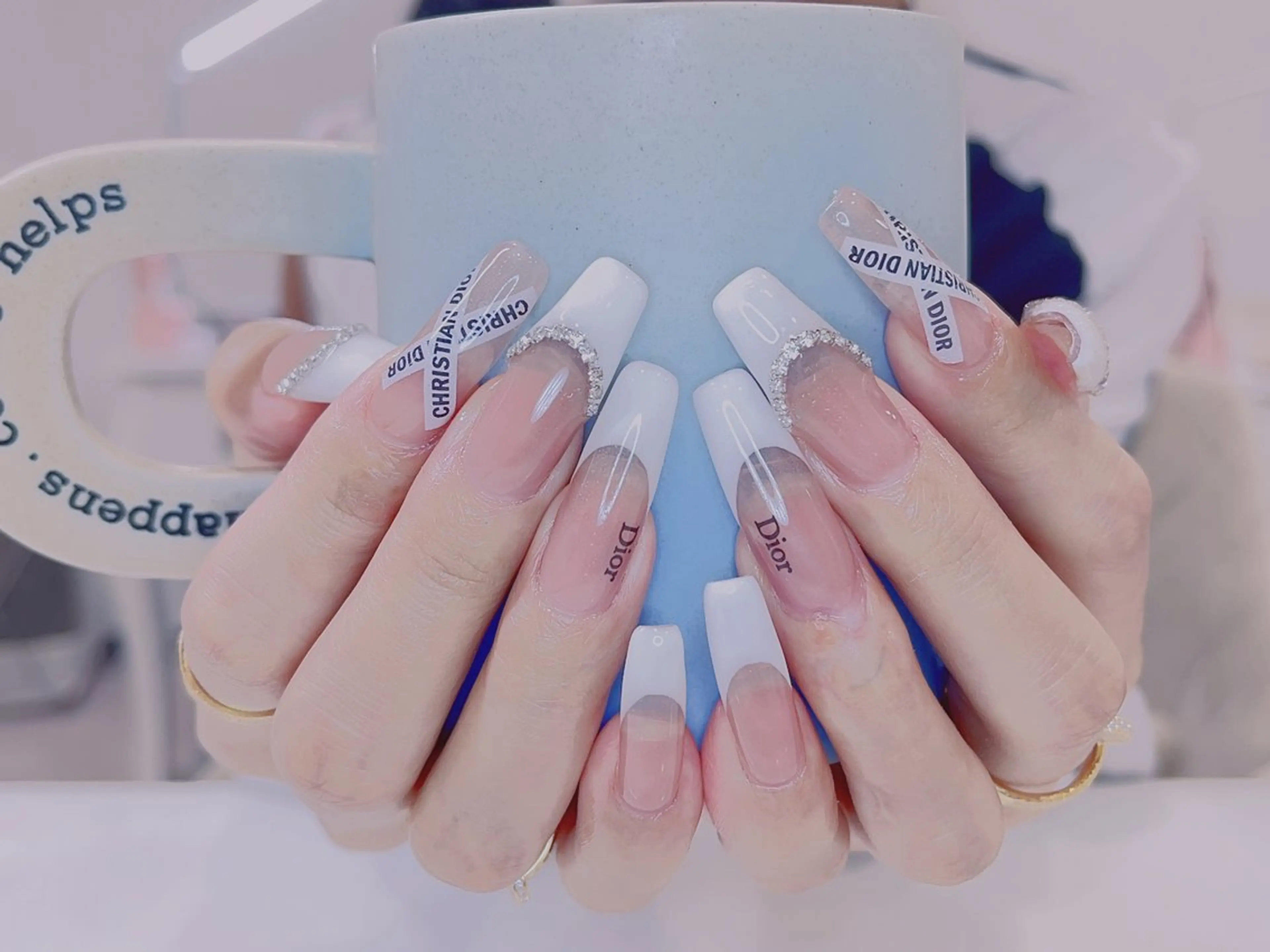 ネイル ロングネイル ハンドネイル Nail Salon KINA 心斎橋店のネイルデザイン
