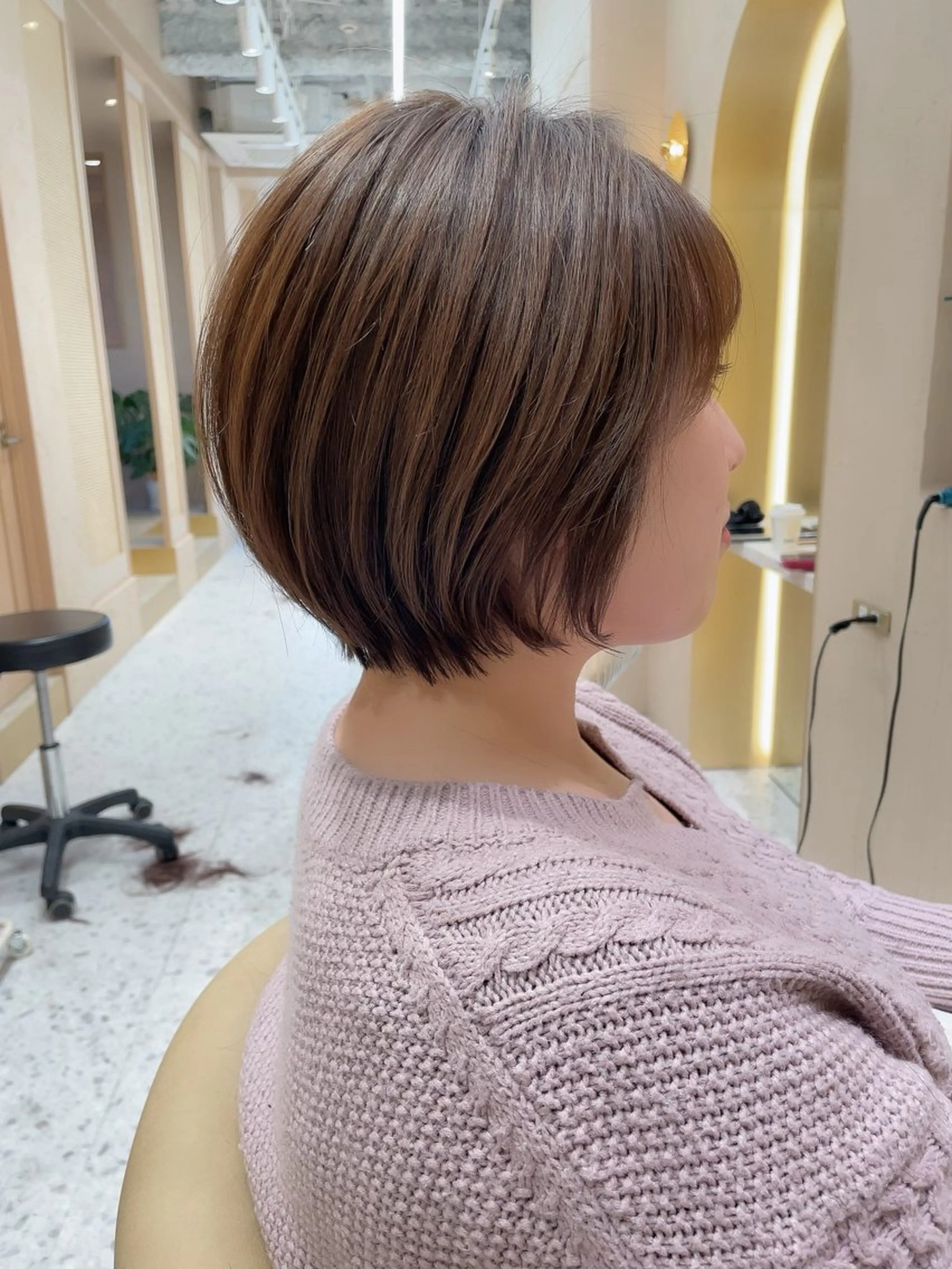 ショート カラー カット ヘアカラー トリートメント 韓国ヘア/髪質改善 /Harunaのヘアスタイル