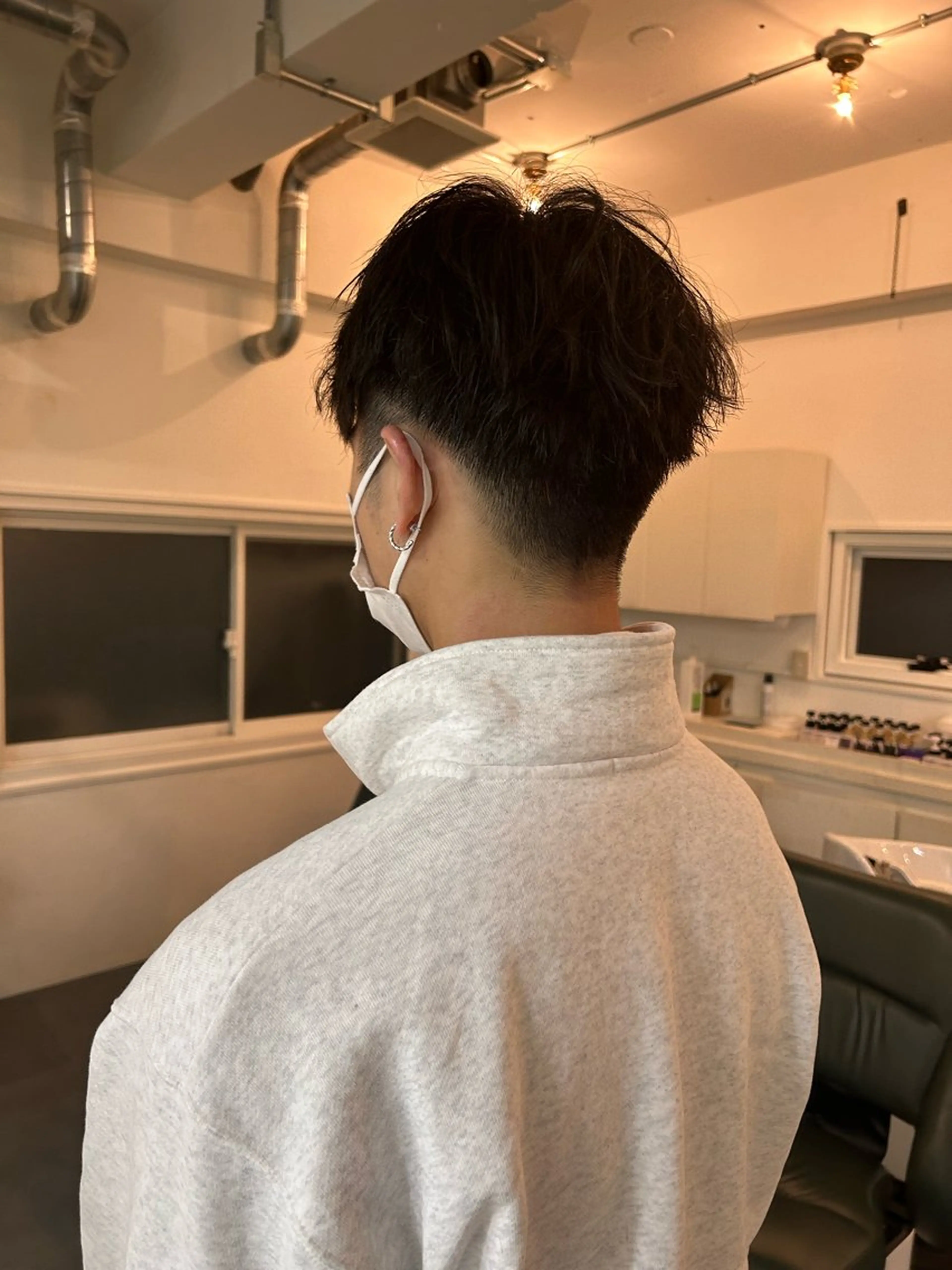 メンズ カット 原 瑞希のヘアスタイル