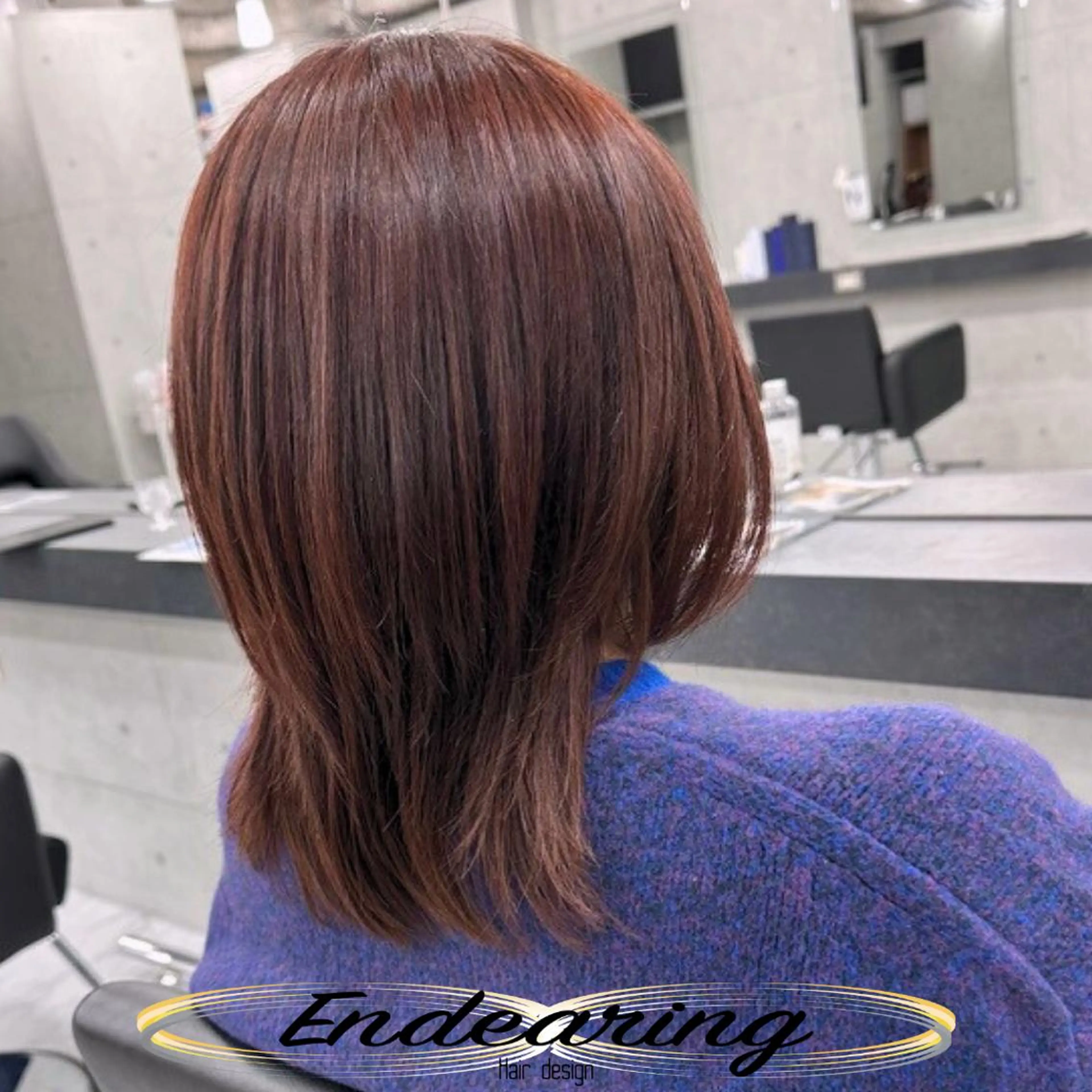 カラー 透明感カラー ピンクカラー カット ヘアカラー 柳田 怜那/銀座 Endearingのヘアスタイル