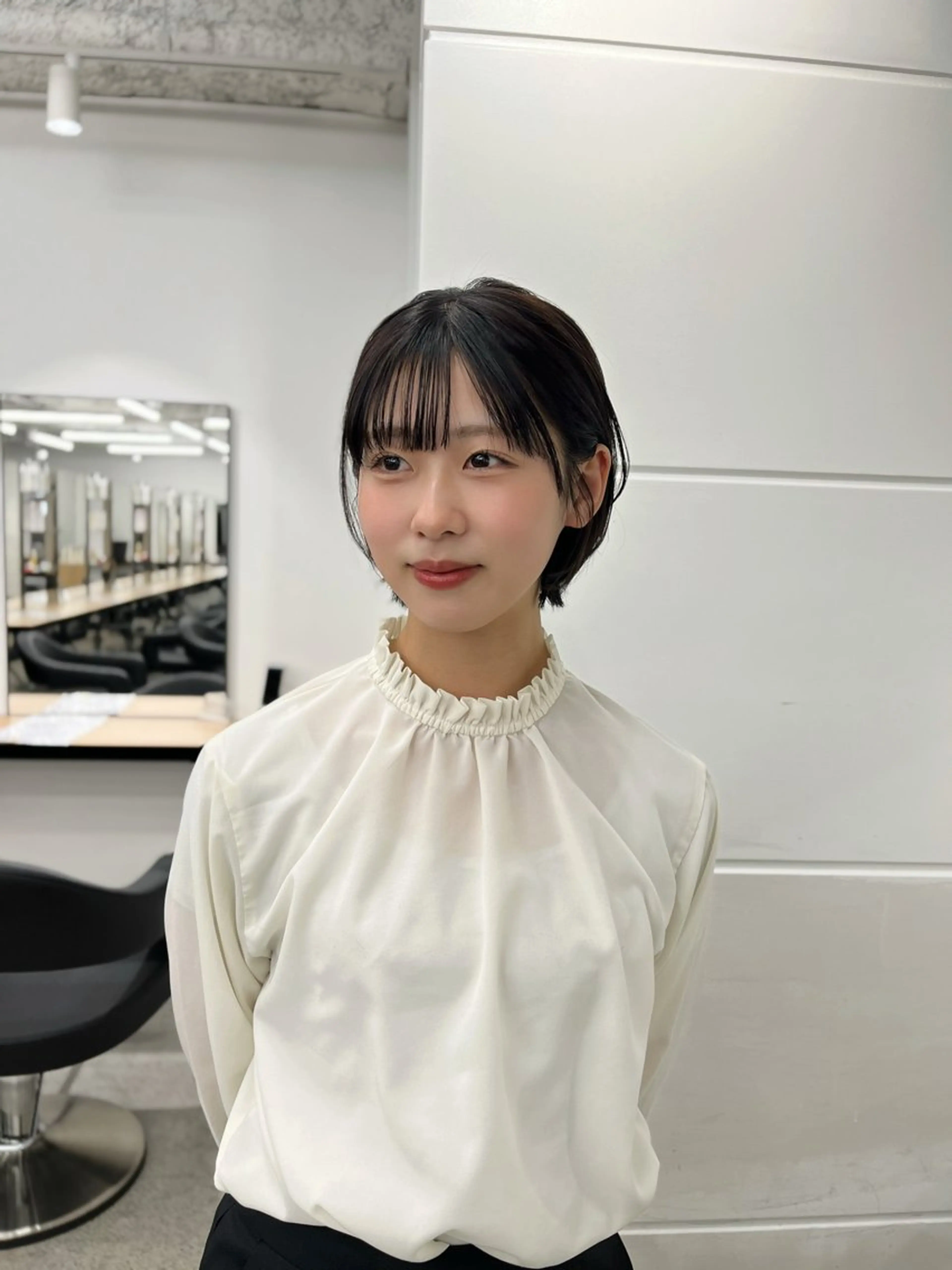 ショート ショート/縮毛矯正/ パーマ/前原汐🎐のヘアスタイル