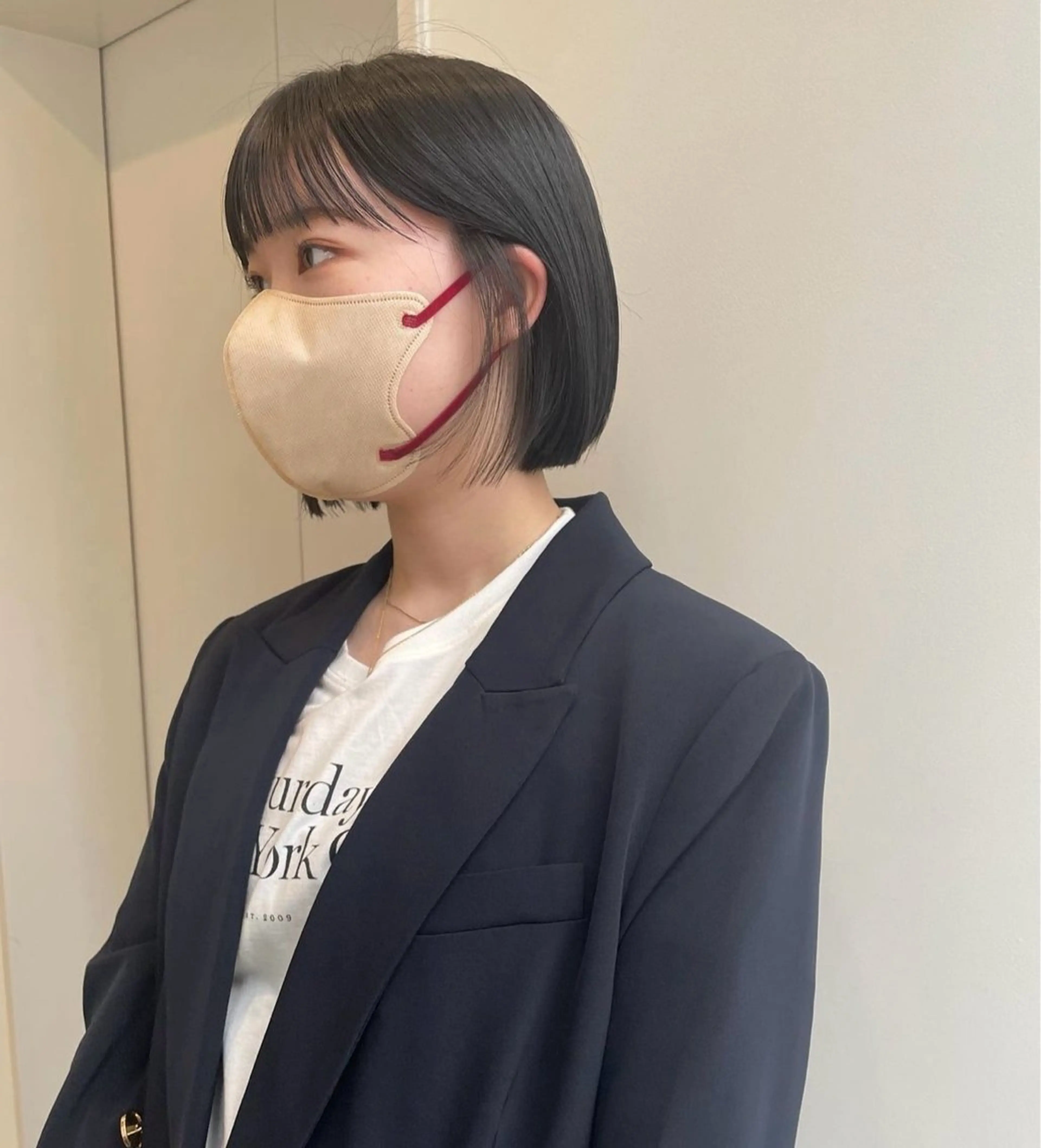 ショート 暖色カラー/似合わせ カット/名古屋/辻のヘアスタイル